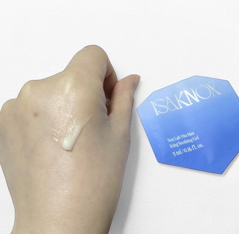 NOX LAB ビタマックス アイシング スージングジェル/ISAKNOX(イザノックス)/フェイスクリームを使ったクチコミ(2枚目)