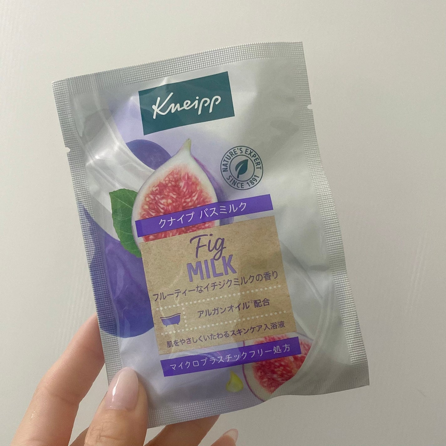 バスミルク イチジクミルクの香り/クナイプ/保湿系入浴剤を使ったクチコミ(1枚目)