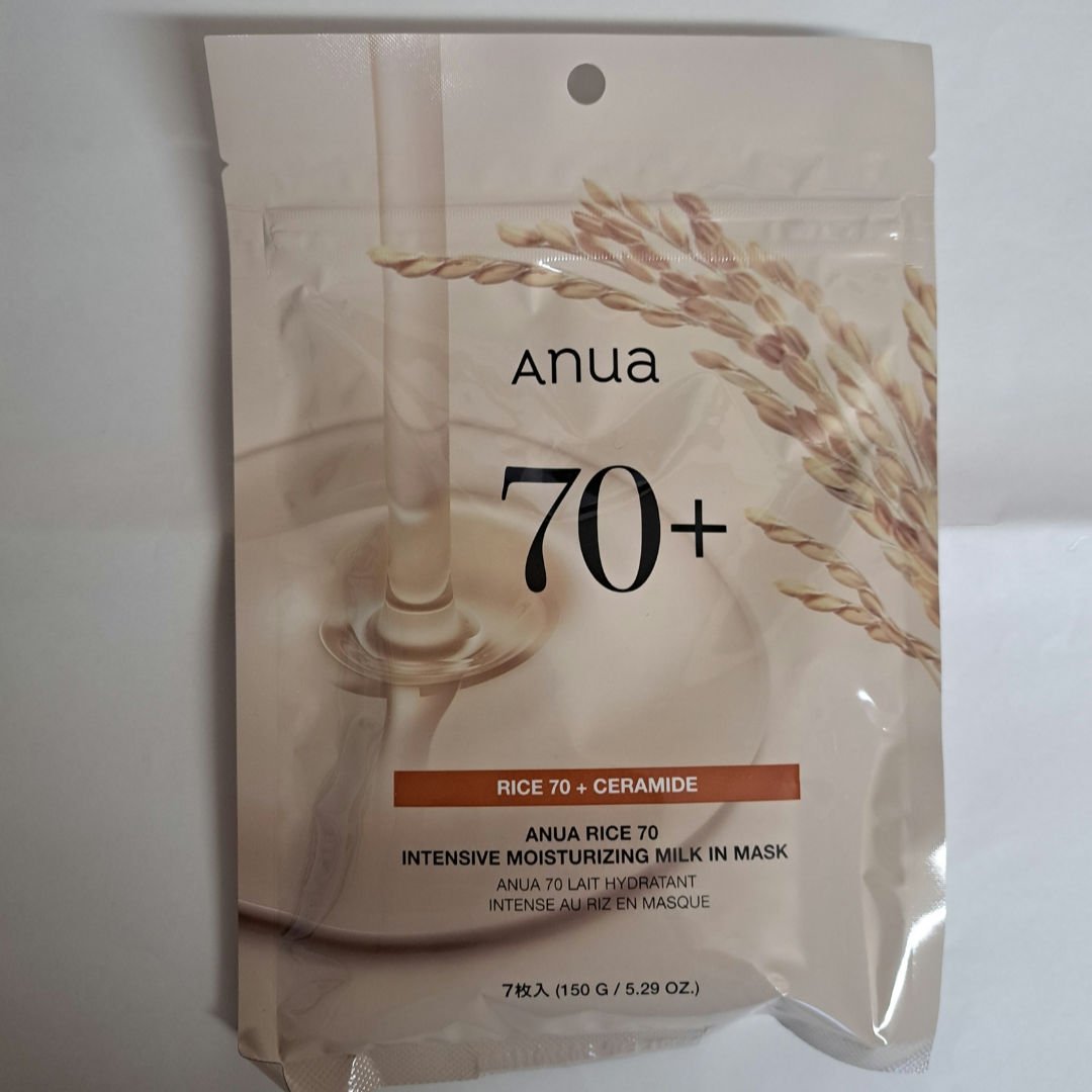 ライス70インテンシブモイスチャーライジングミルクマスク/Anua/シートマスク・パックを使ったクチコミ（1枚目）