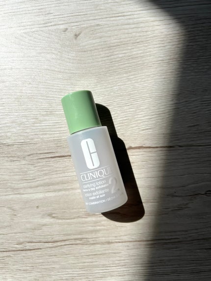 クラリファイング ローション 2/CLINIQUE/拭き取り化粧水を使ったクチコミ(1枚目)