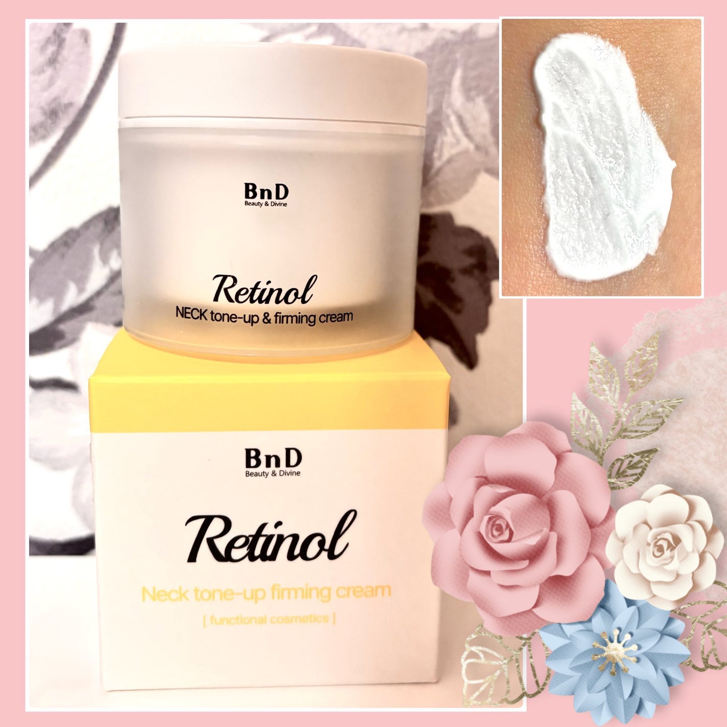 BnD ネックアイロン トーンアップ クリーム/BnD/ネック・デコルテケアを使ったクチコミ(1枚目)