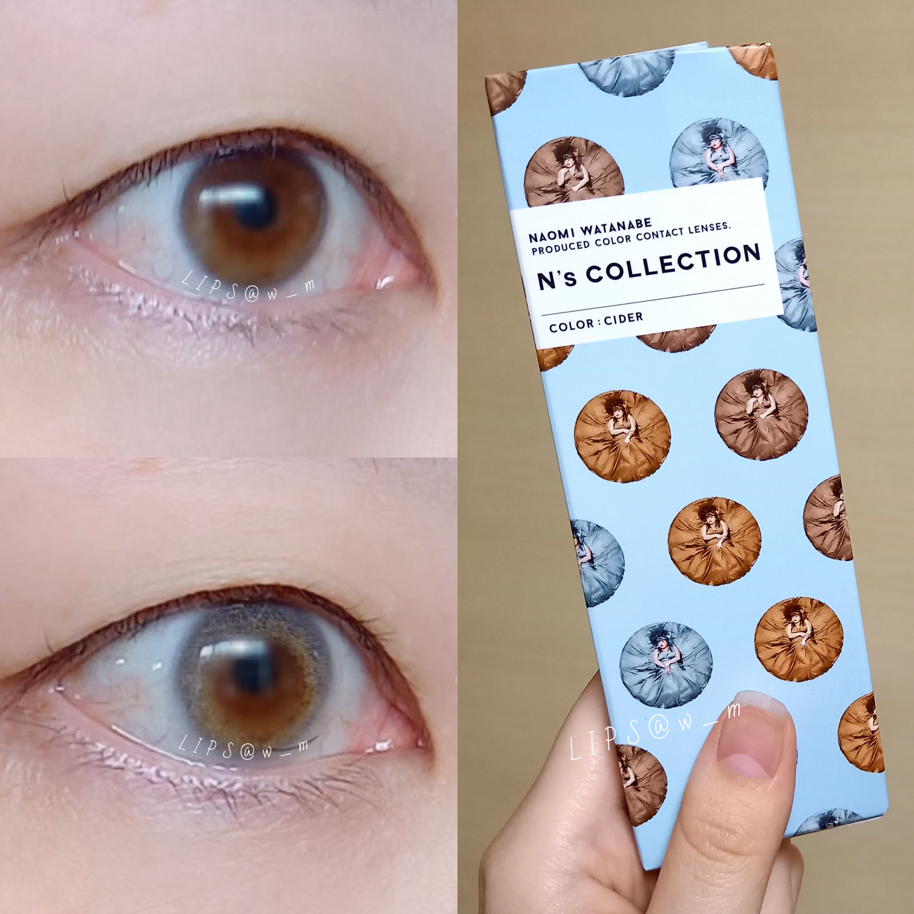 N’s COLLECTION 1day/N’s COLLECTION/ワンデー（１DAY）カラコンを使ったクチコミ（1枚目）