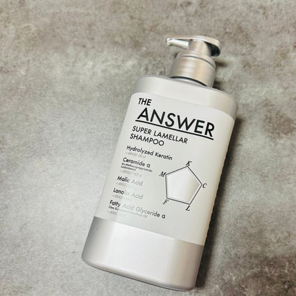THE ANSWER スーパーラメラシャンプー/THE ANSWER/市販シャンプーを使ったクチコミ(3枚目)