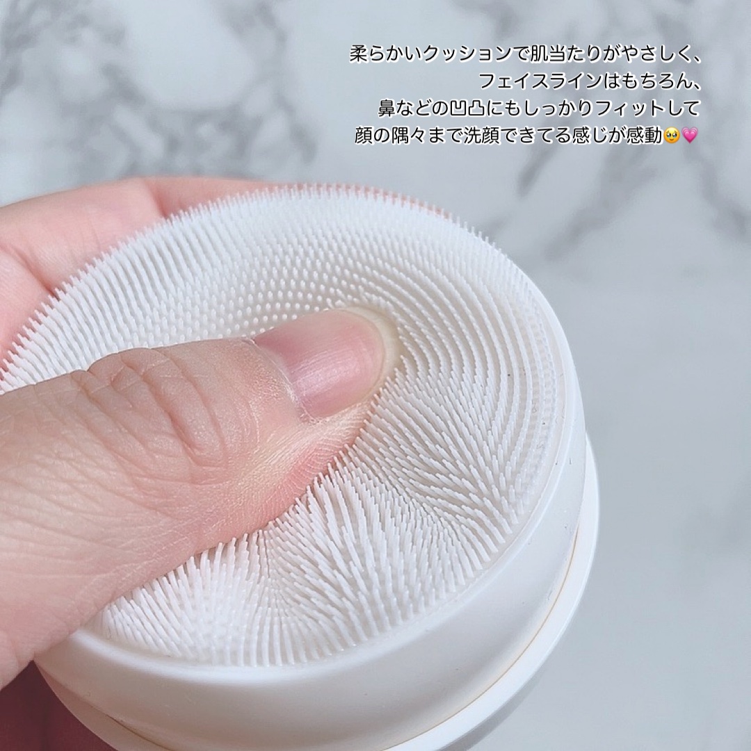 エアクッション洗顔ブラシエキスパート /Themaqueen/その他スキンケアグッズを使ったクチコミ（3枚目）