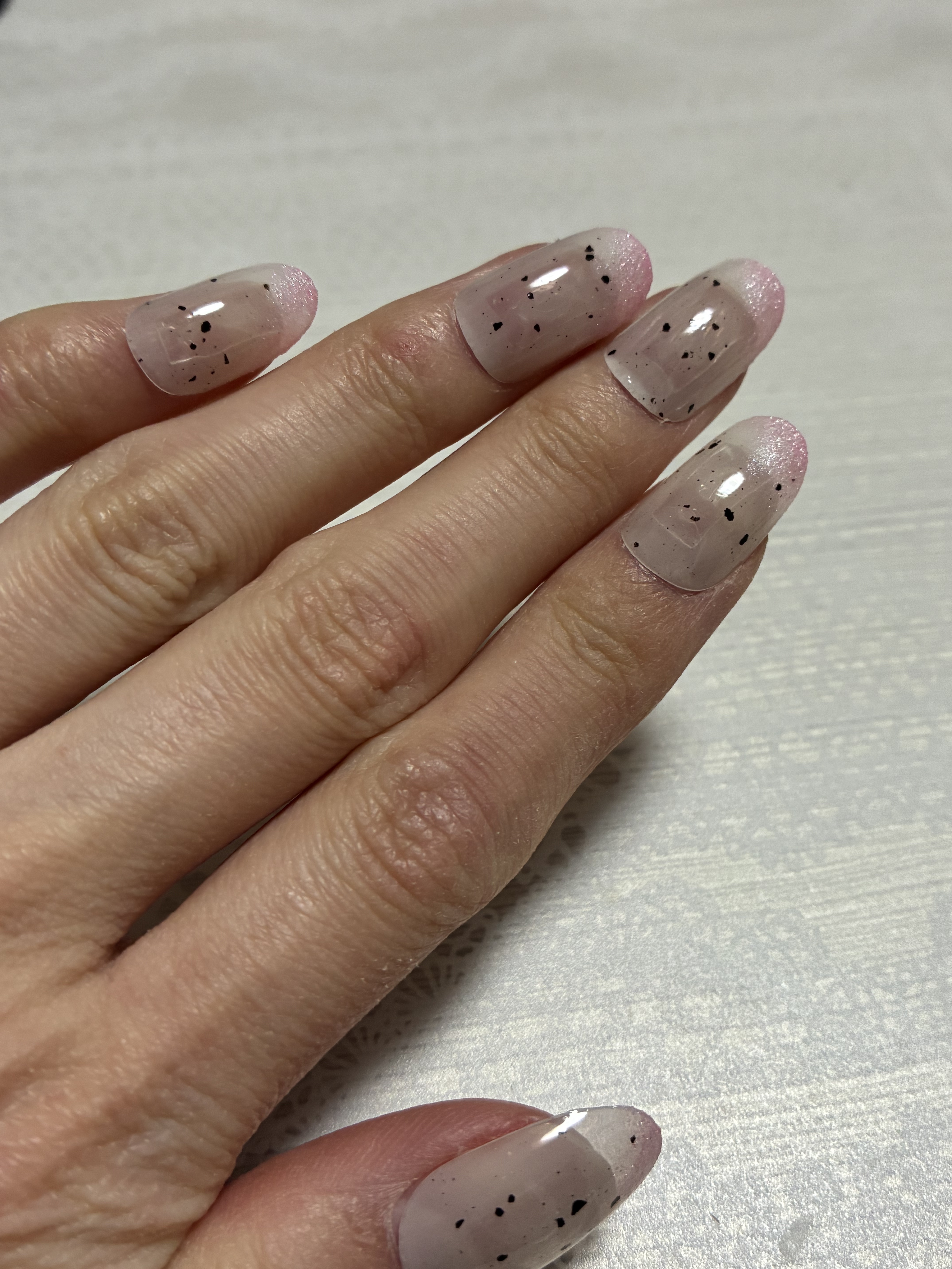 ネイルホリック フローズンシュガー/ネイルホリック/マニキュアを使ったクチコミ（3枚目）