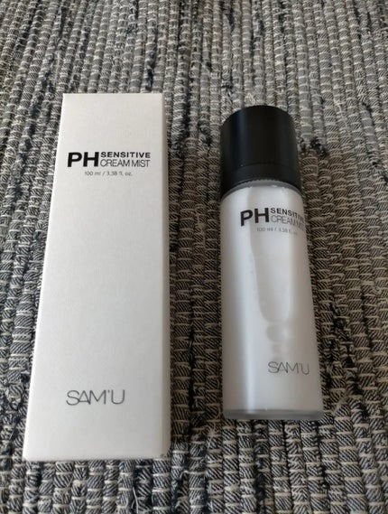 PHセンシティブクリームミスト/SAM'U/ミスト状化粧水を使ったクチコミ(1枚目)