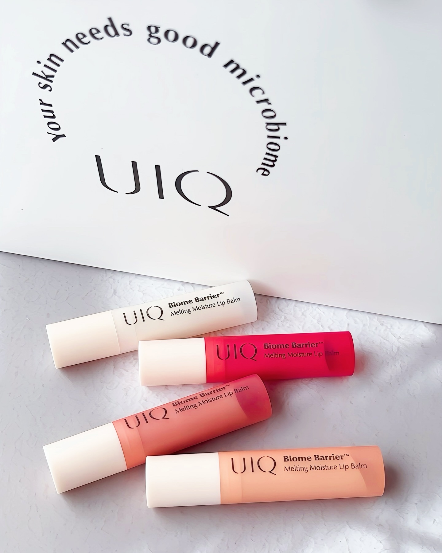 バイオームバリアメルティングモイスチャーリップバーム/UIQ/リップバームを使ったクチコミ（3枚目）