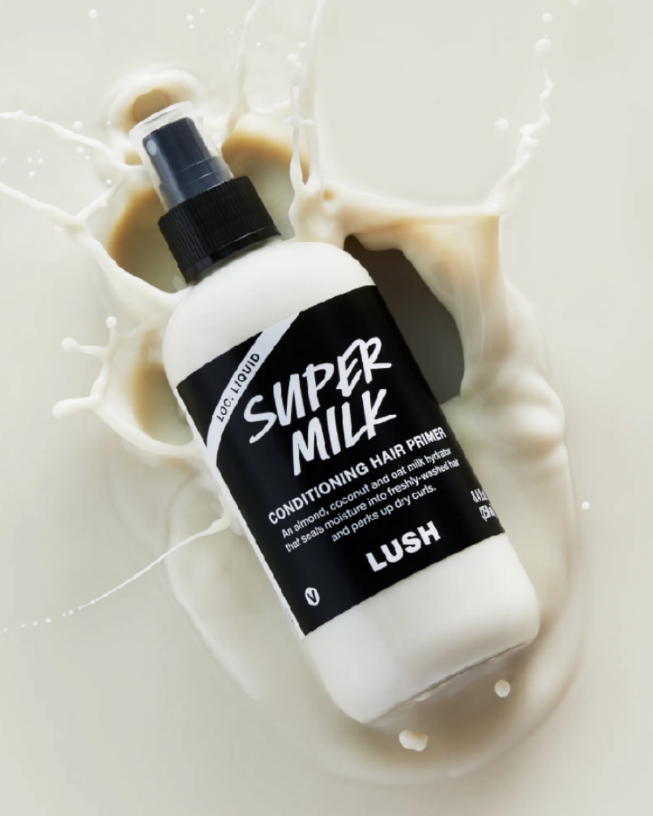 スーパーミルキー ヘアプライマー/ラッシュ/ヘアミルクを使ったクチコミ（2枚目）