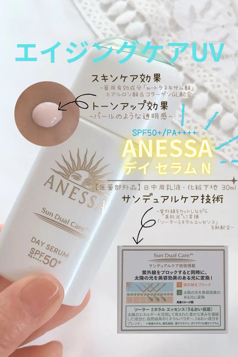 アネッサ　デイセラム　N/アネッサ/化粧下地を使ったクチコミ（1枚目）