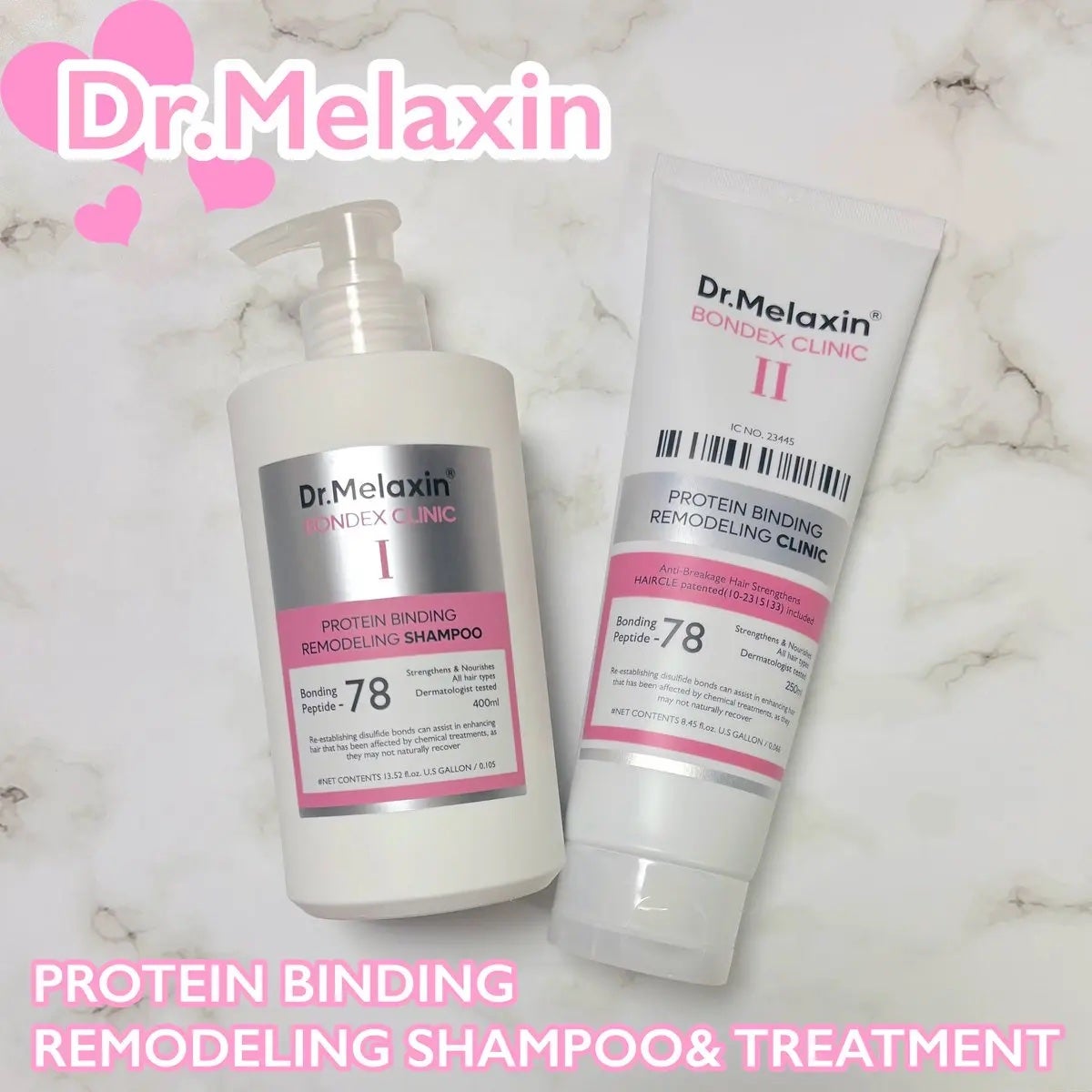 プロテインボンディングリモデリング シャンプー / クリニック/Dr.Melaxin/シャンプー・コンディショナーを使ったクチコミ(1枚目)