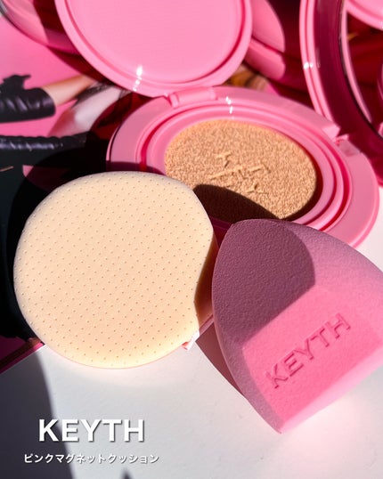 ピンクマグネットクッション/KEYTH/クッションファンデーションを使ったクチコミ(6枚目)
