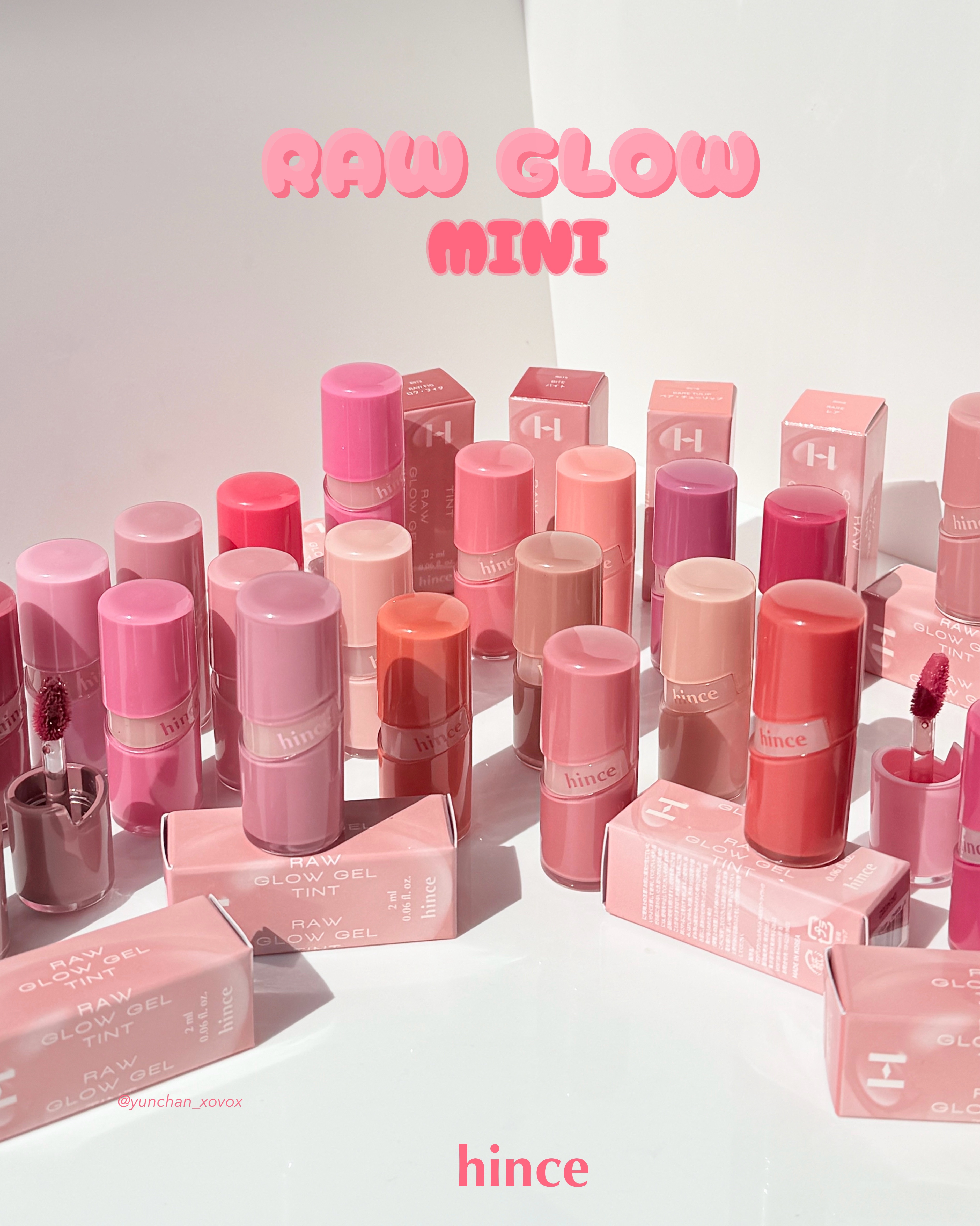 ロウグロウジェルティント R005 ハイビスカス（ミニ）/hince/リップティントを使ったクチコミ（2枚目）