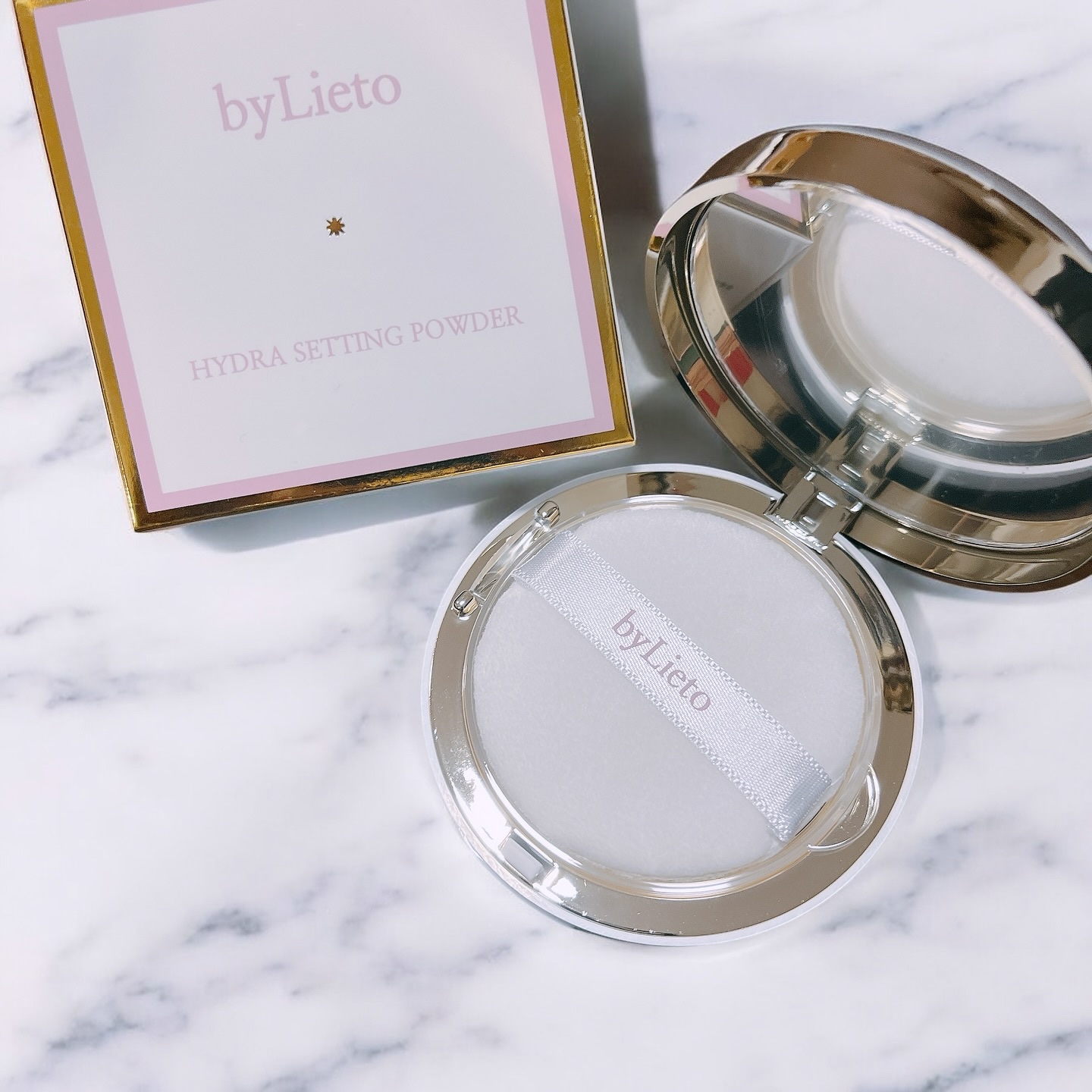 ハイドラセッティングパウダー/byLieto/プレストパウダーを使ったクチコミ（2枚目）