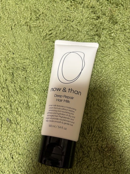 ディープリペアヘアミルク/now & than(ナウアンドダン)/ヘアミルクを使ったクチコミ(1枚目)