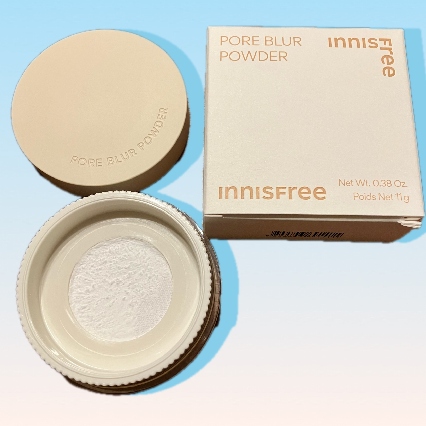 ポアブラー パウダー/innisfree/ルースパウダーを使ったクチコミ（1枚目）