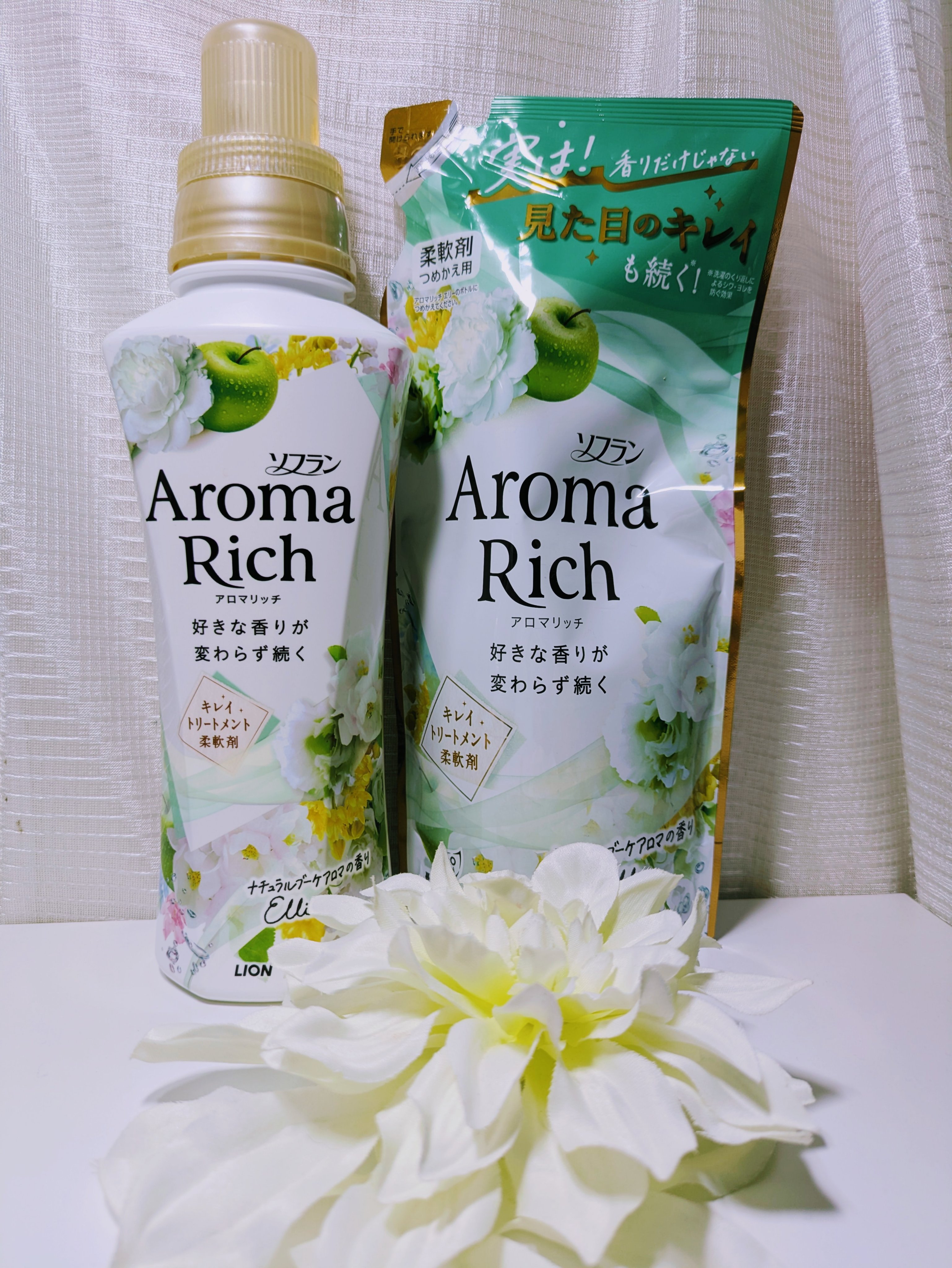 ソフランアロマリッチ ナチュラルブーケアロマの香り/ソフラン/柔軟剤を使ったクチコミ（1枚目）