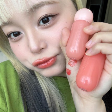 ジューシーデューイグロウティント/dasique/リップティントを使ったクチコミ(1枚目)