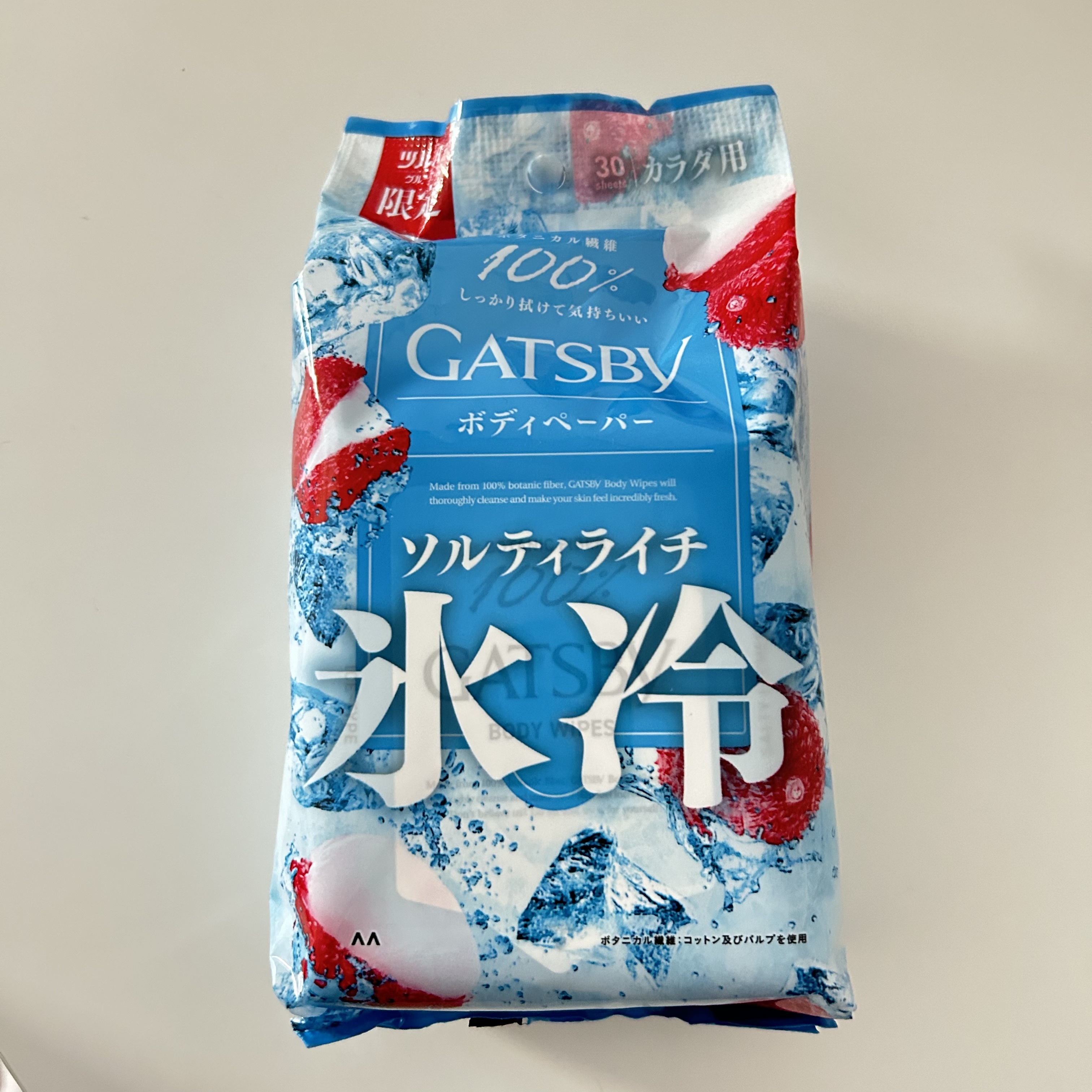 アイスデオドラント ボディペーパーN フリーズピーチ/ギャツビー/ボディシートを使ったクチコミ（1枚目）