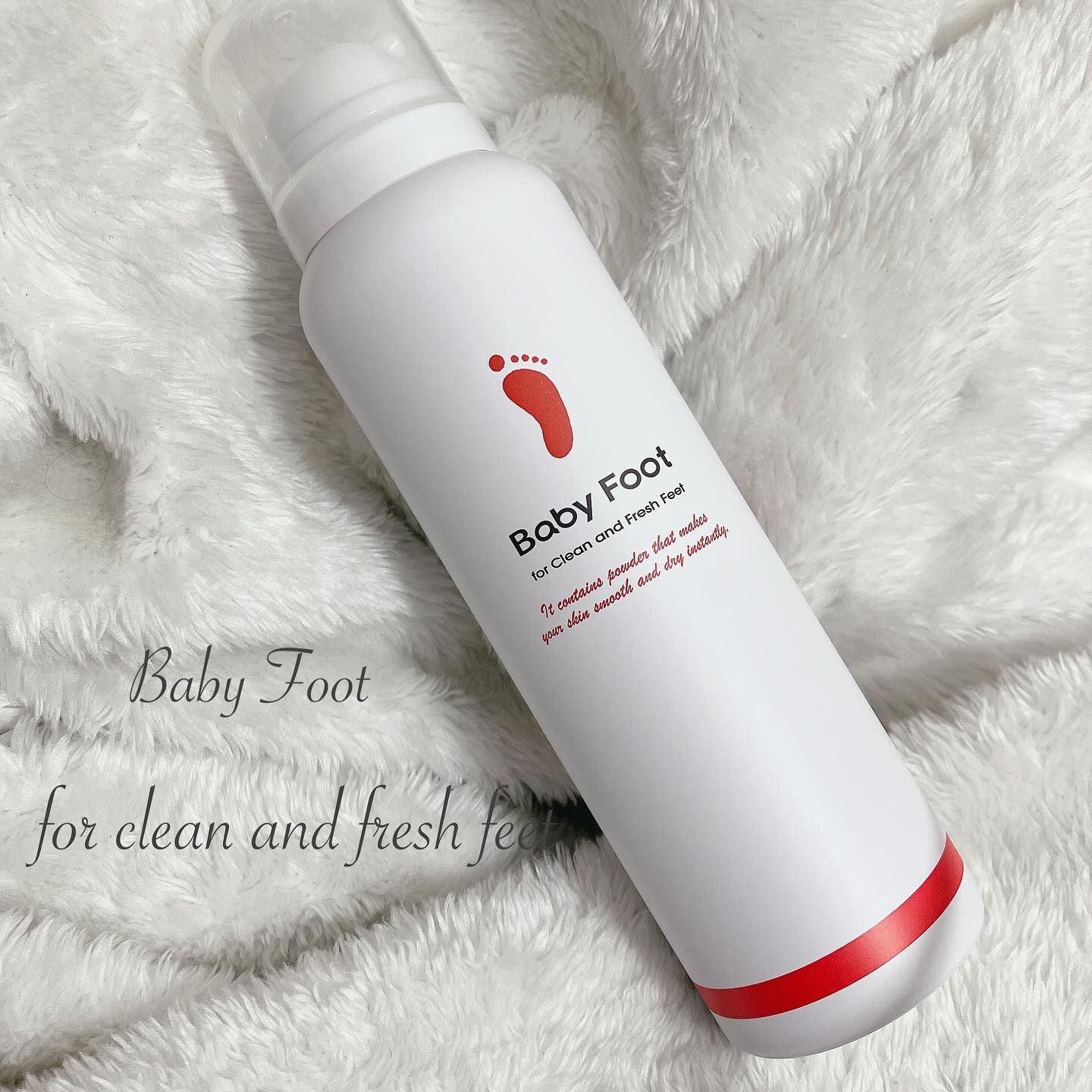ベビーフット 炭酸泡フットドライシャンプー/ベビーフット/レッグ・フットケアを使ったクチコミ（1枚目）