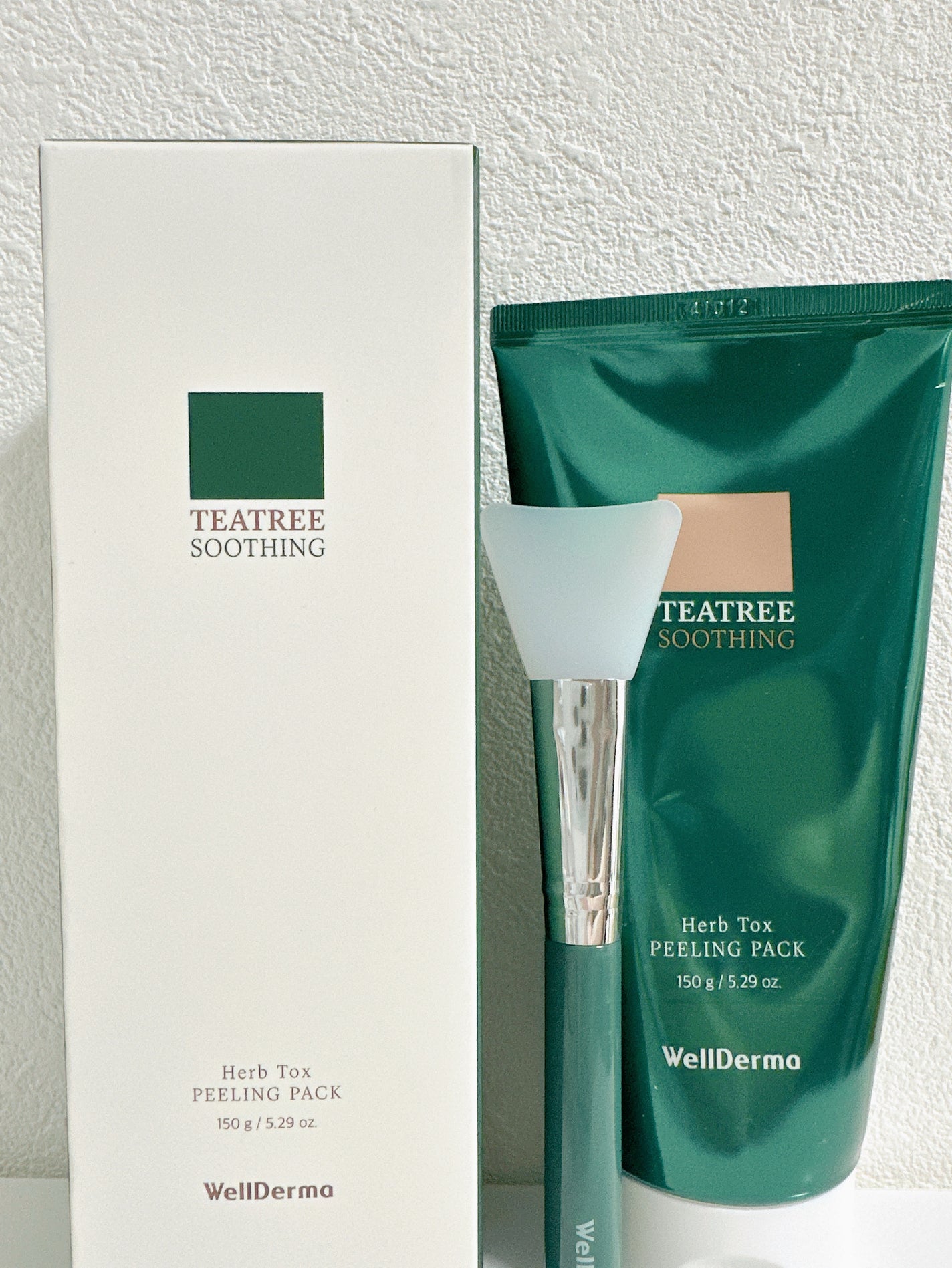ティーツリーハーブピーリングパック/WellDerma/洗い流すパック・マスクを使ったクチコミ(1枚目)