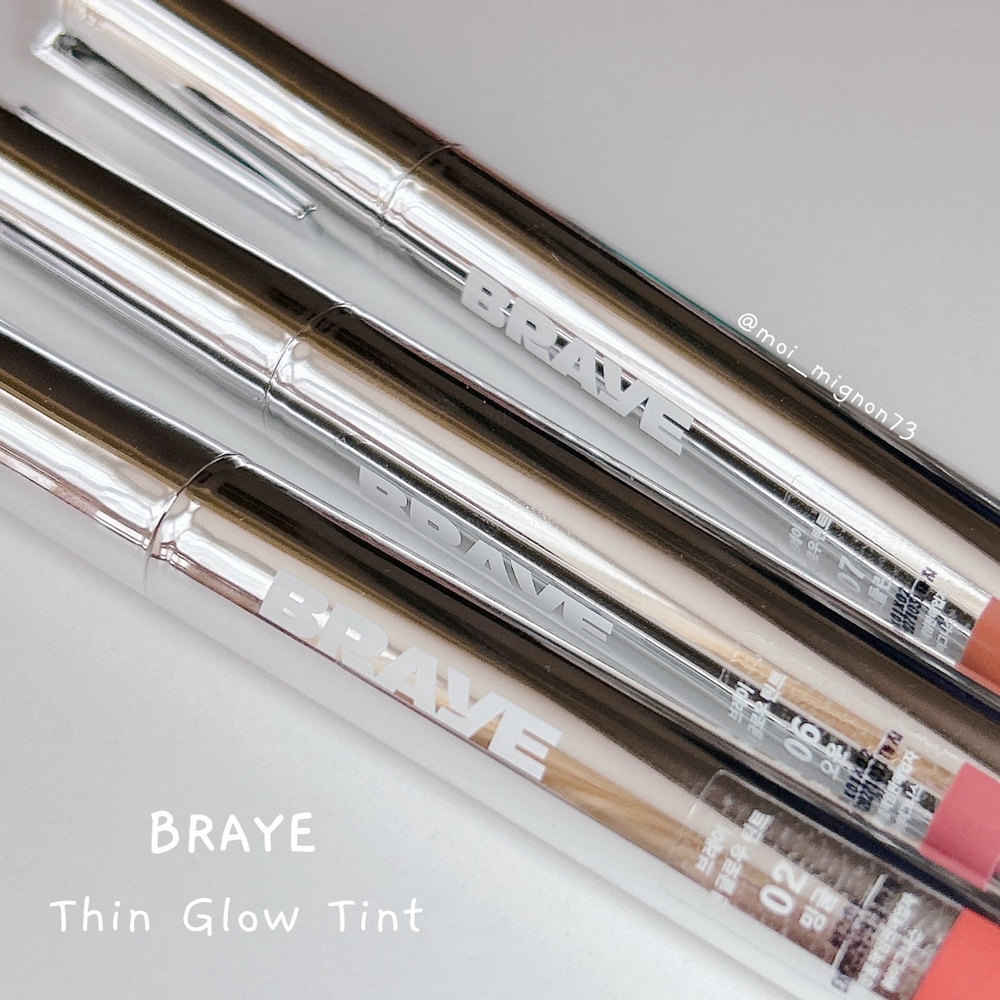 THIN GLOW TINT/BRAYE/口紅を使ったクチコミ(6枚目)