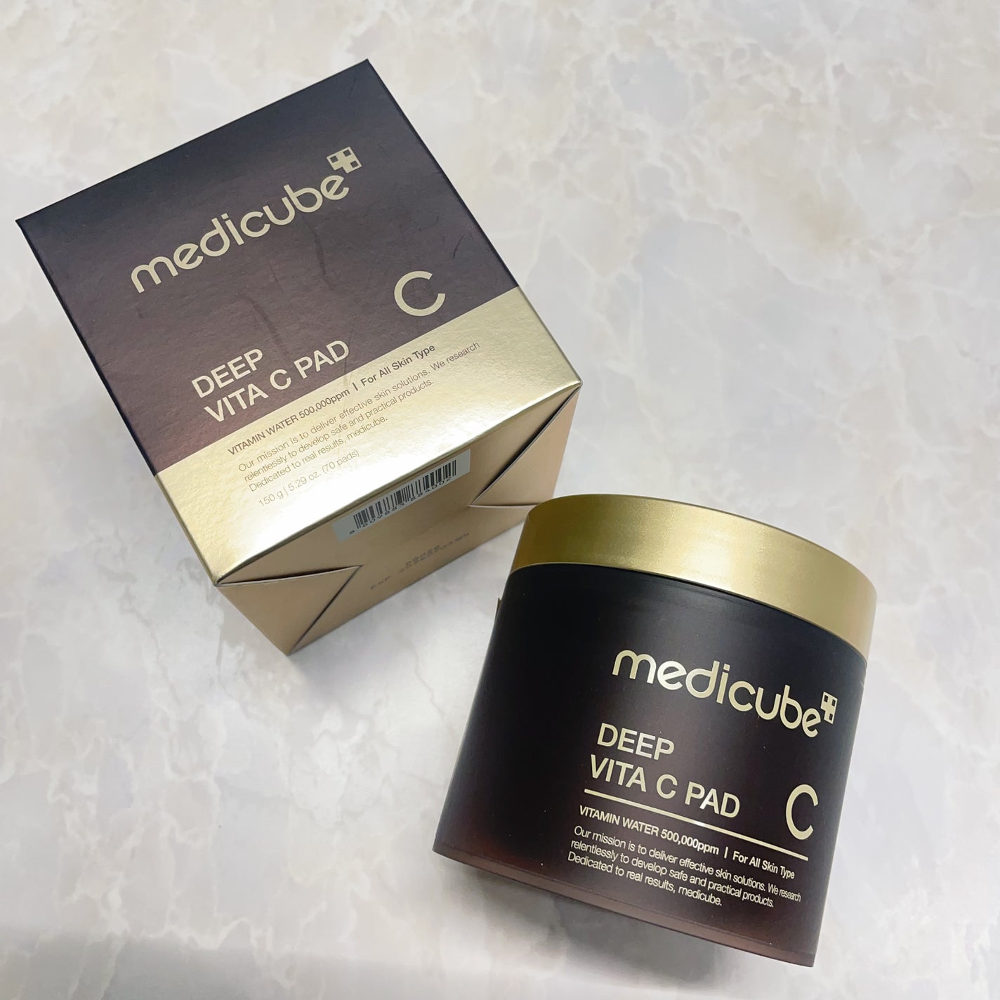 ディープビタCパッド/MEDICUBE/トナーパッドを使ったクチコミ(1枚目)