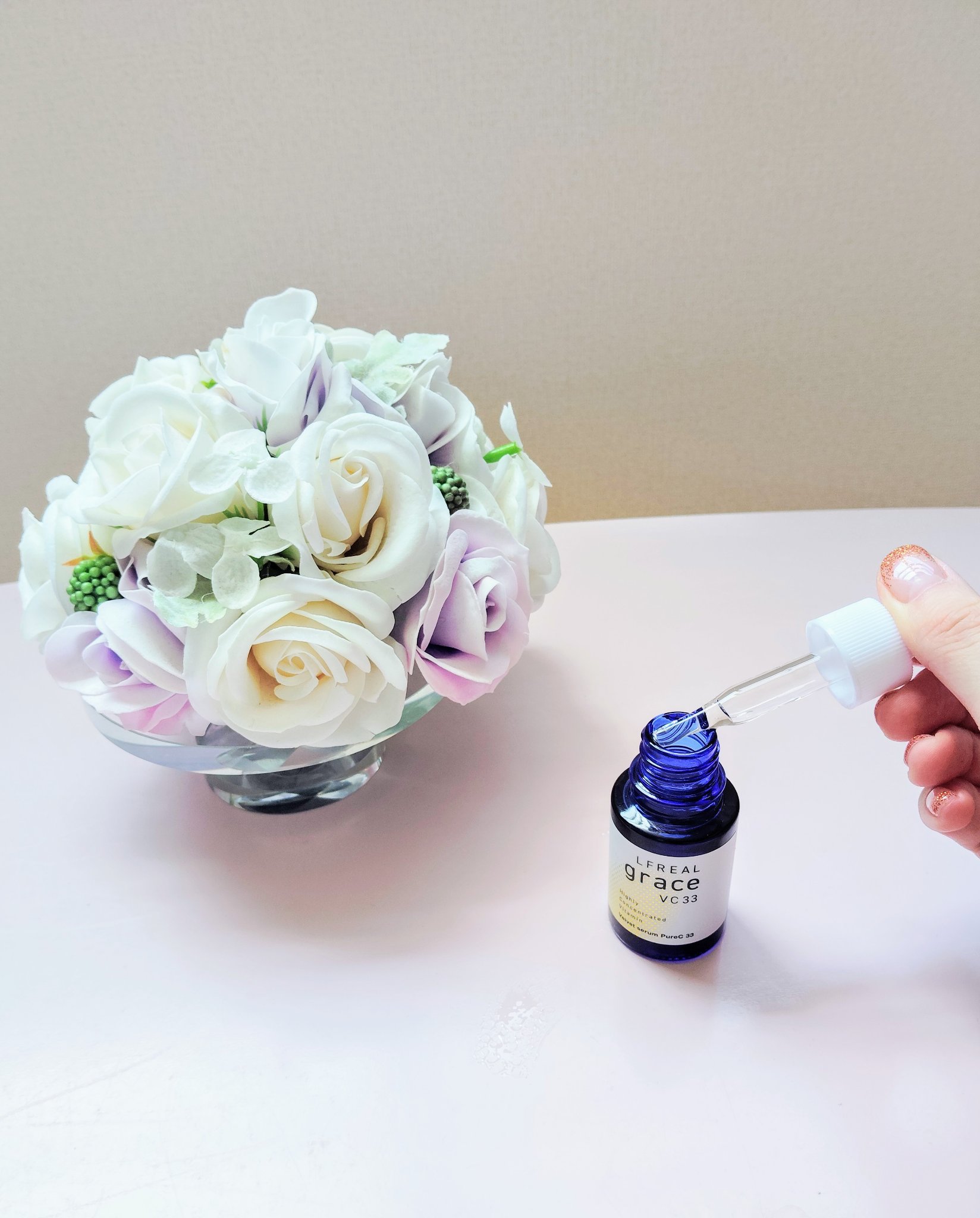 Velvet Serum PureC 33/LFREAL grace/美容液を使ったクチコミ（3枚目）