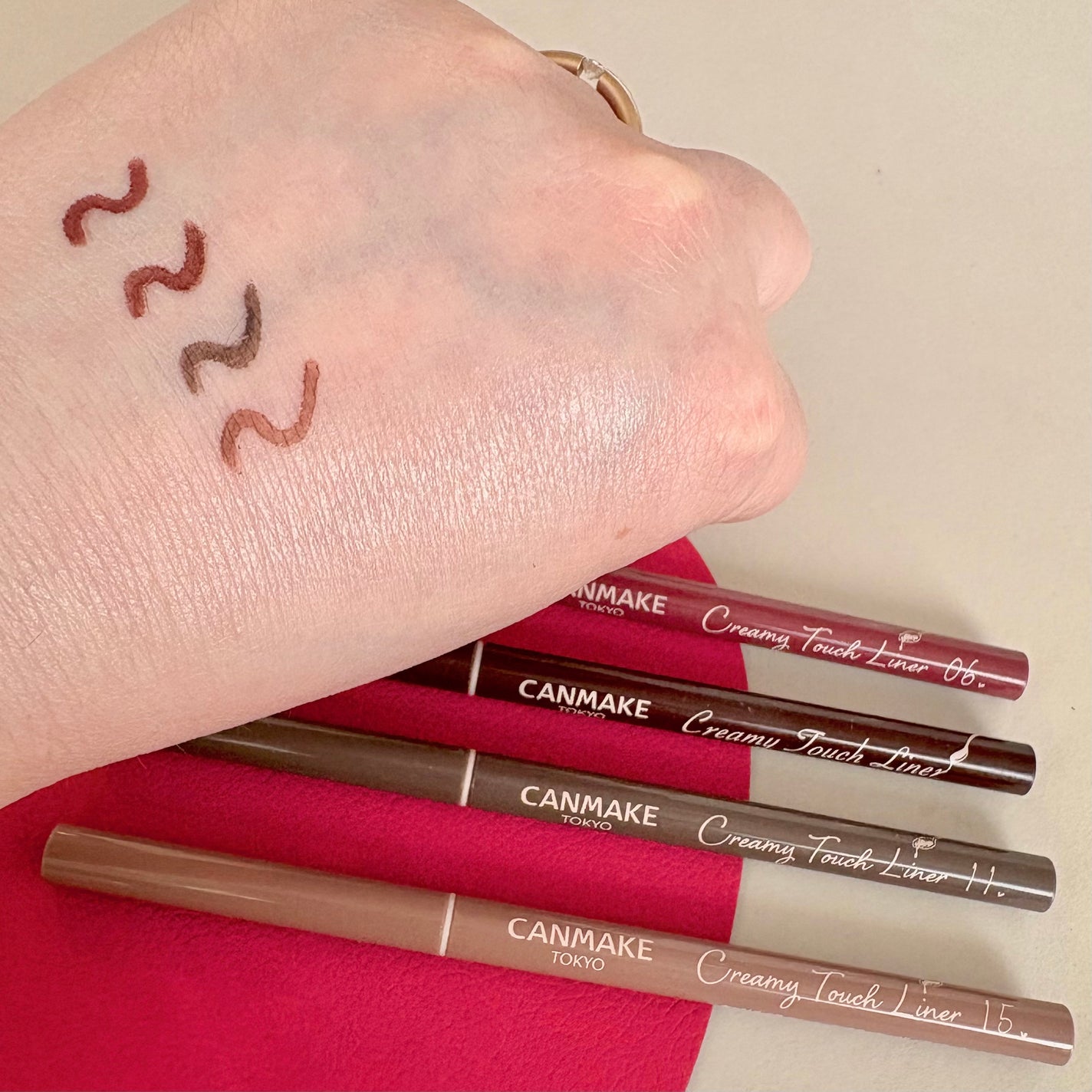クリーミータッチライナー/キャンメイク/ジェルアイライナーを使ったクチコミ(2枚目)
