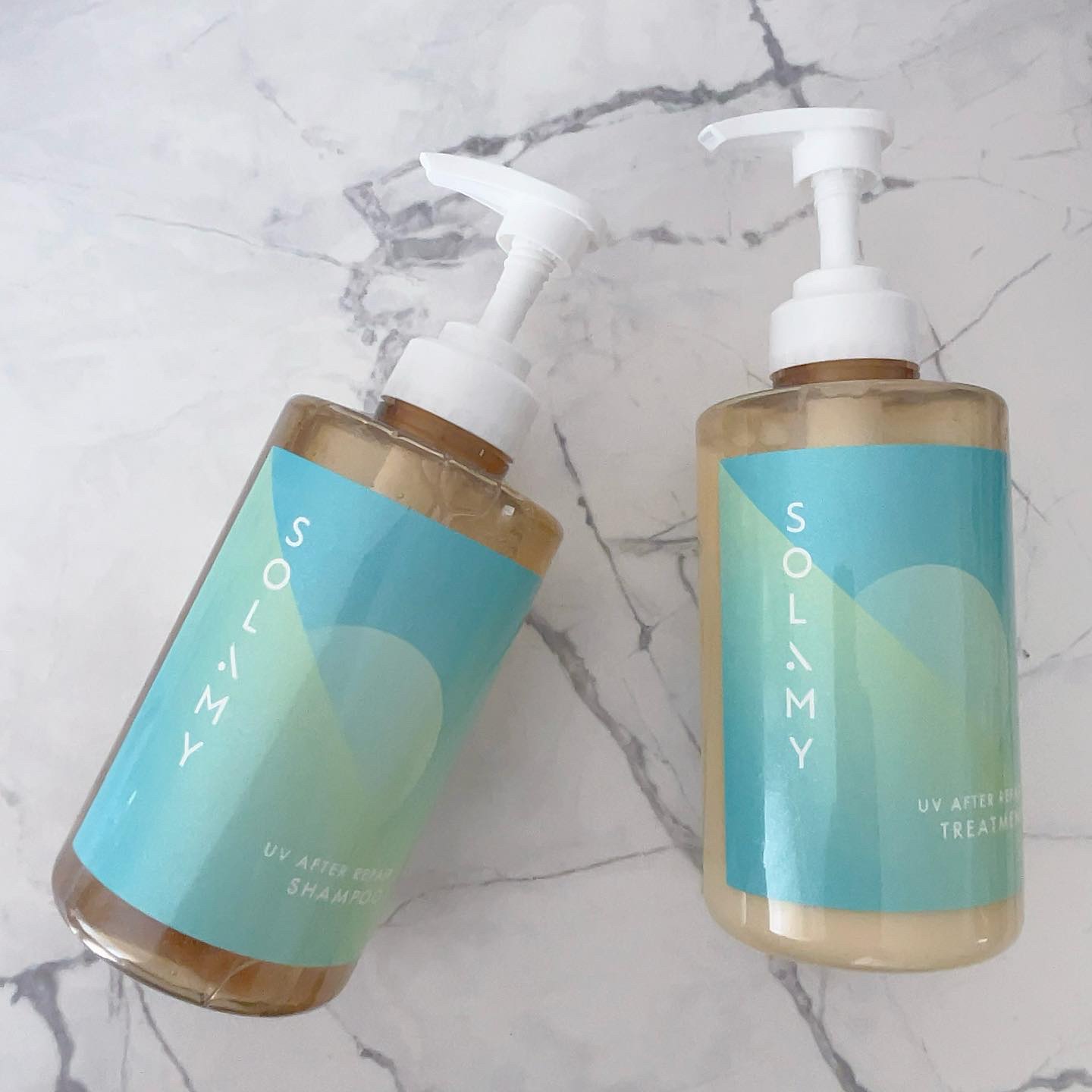 ソラミー　ＵＶアフターリペアシャンプー/トリートメント トリートメント（470ｇ）/SOLAMY/シャンプー・コンディショナーを使ったクチコミ（1枚目）