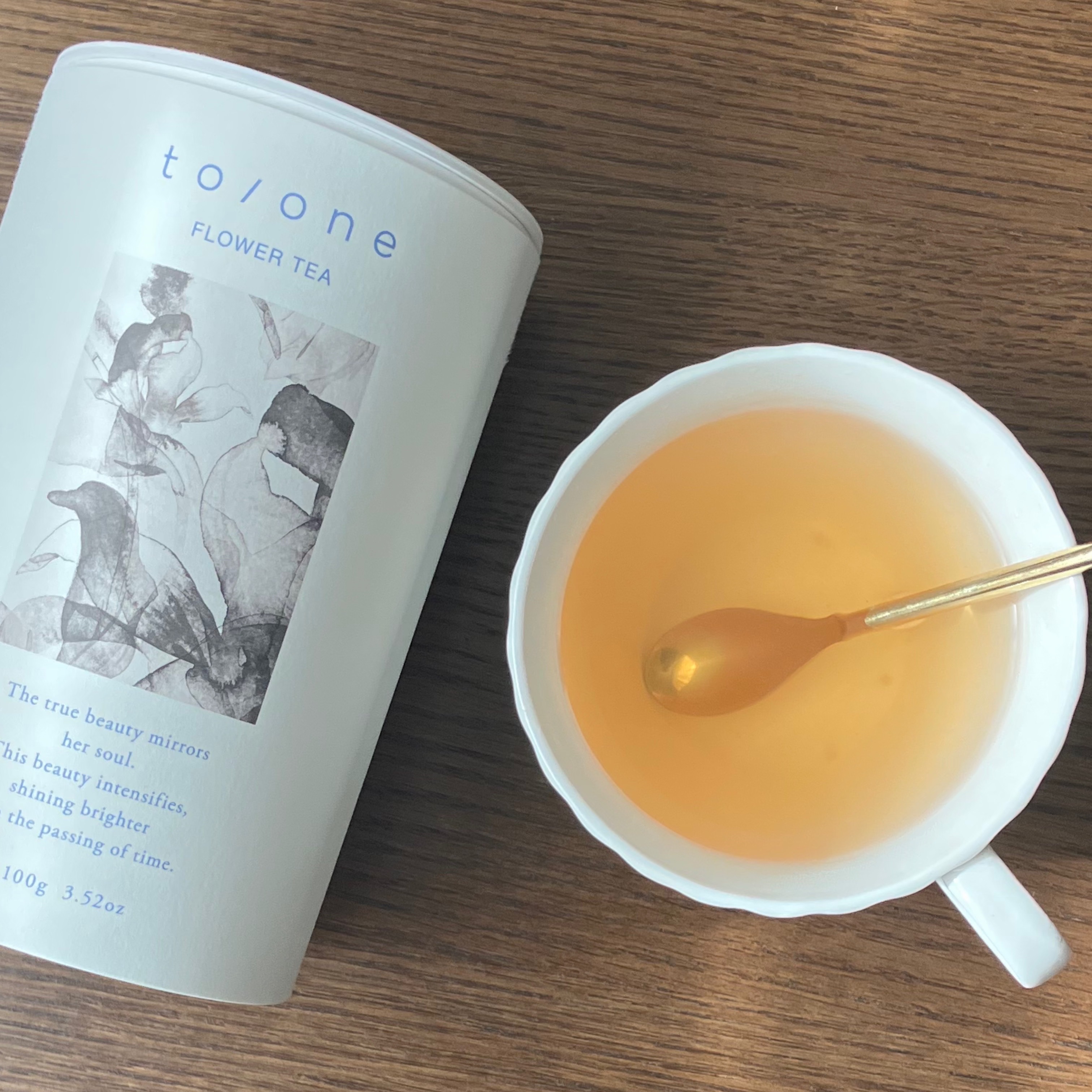 トーン フラワーティー/to/one/ドリンクを使ったクチコミ（1枚目）