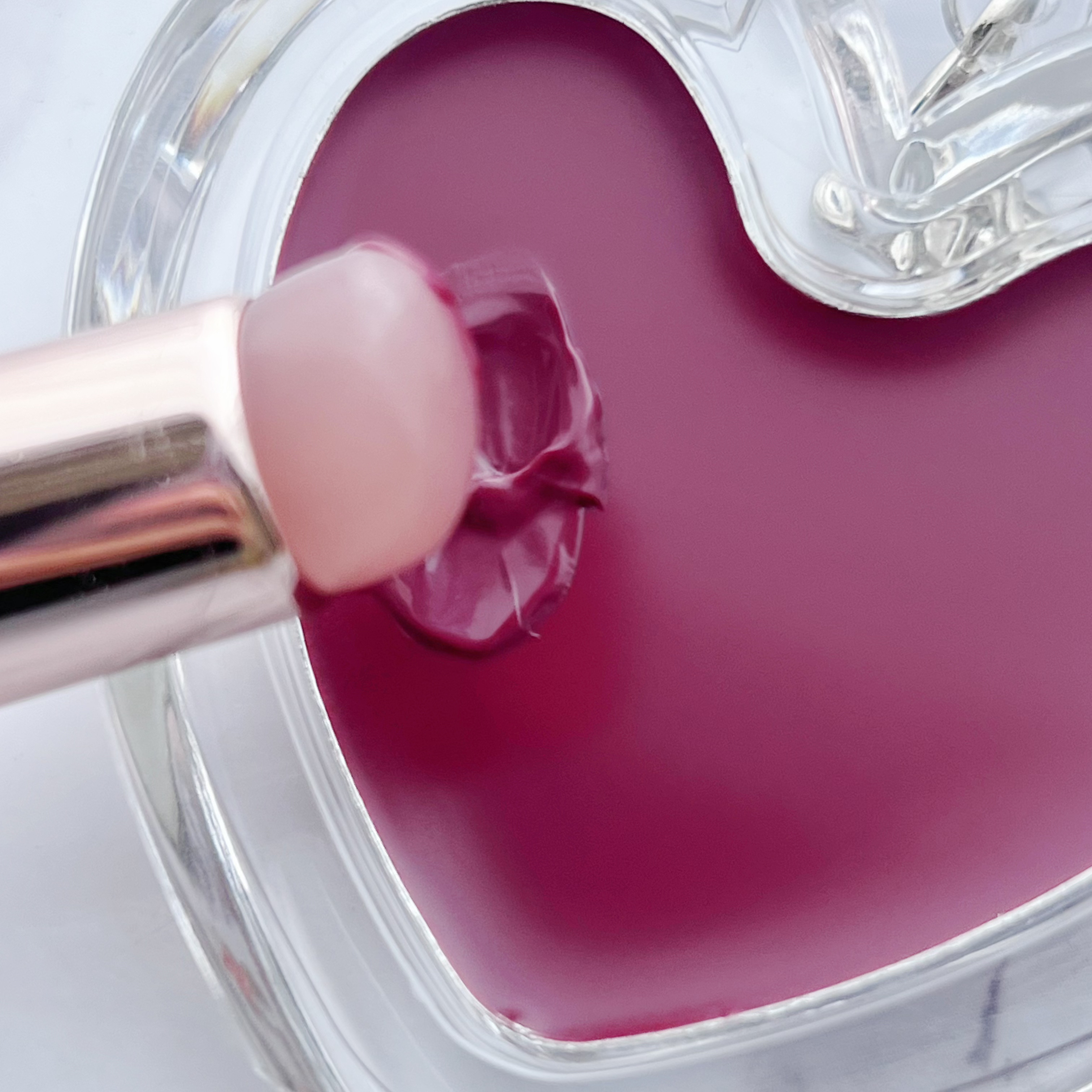 ハートキーリング リップ＆チーク/keybo/口紅を使ったクチコミ（3枚目）