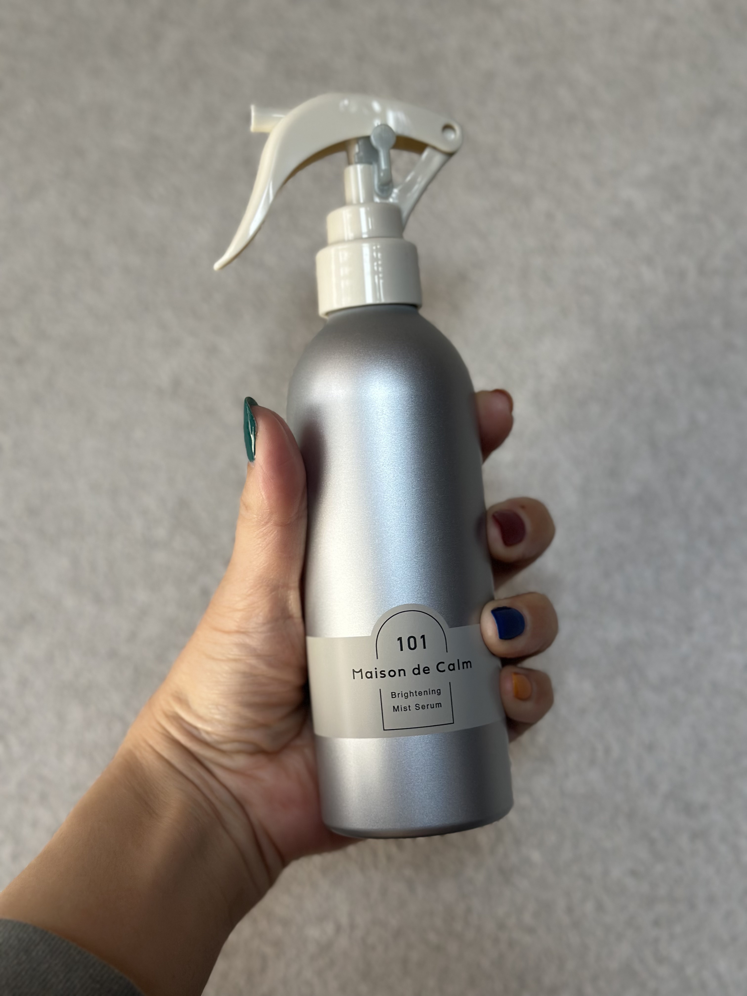 メゾン ド カーム ブライトニング ミストセラム/ナリスアップ/ボディローションを使ったクチコミ（1枚目）