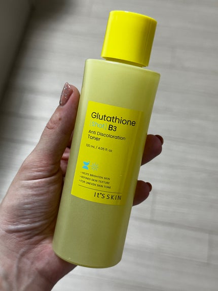 グルタチオンショットB3クリアトーントナー/It's skin/化粧水を使ったクチコミ(1枚目)