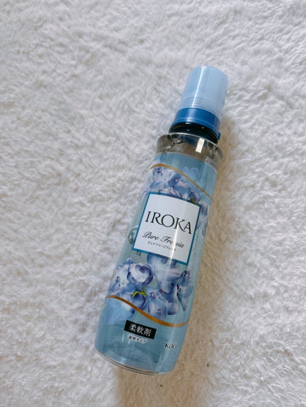 プレミアム柔軟剤 IROKA ピュアフリージアの香り/IROKA/柔軟剤を使ったクチコミ(1枚目)