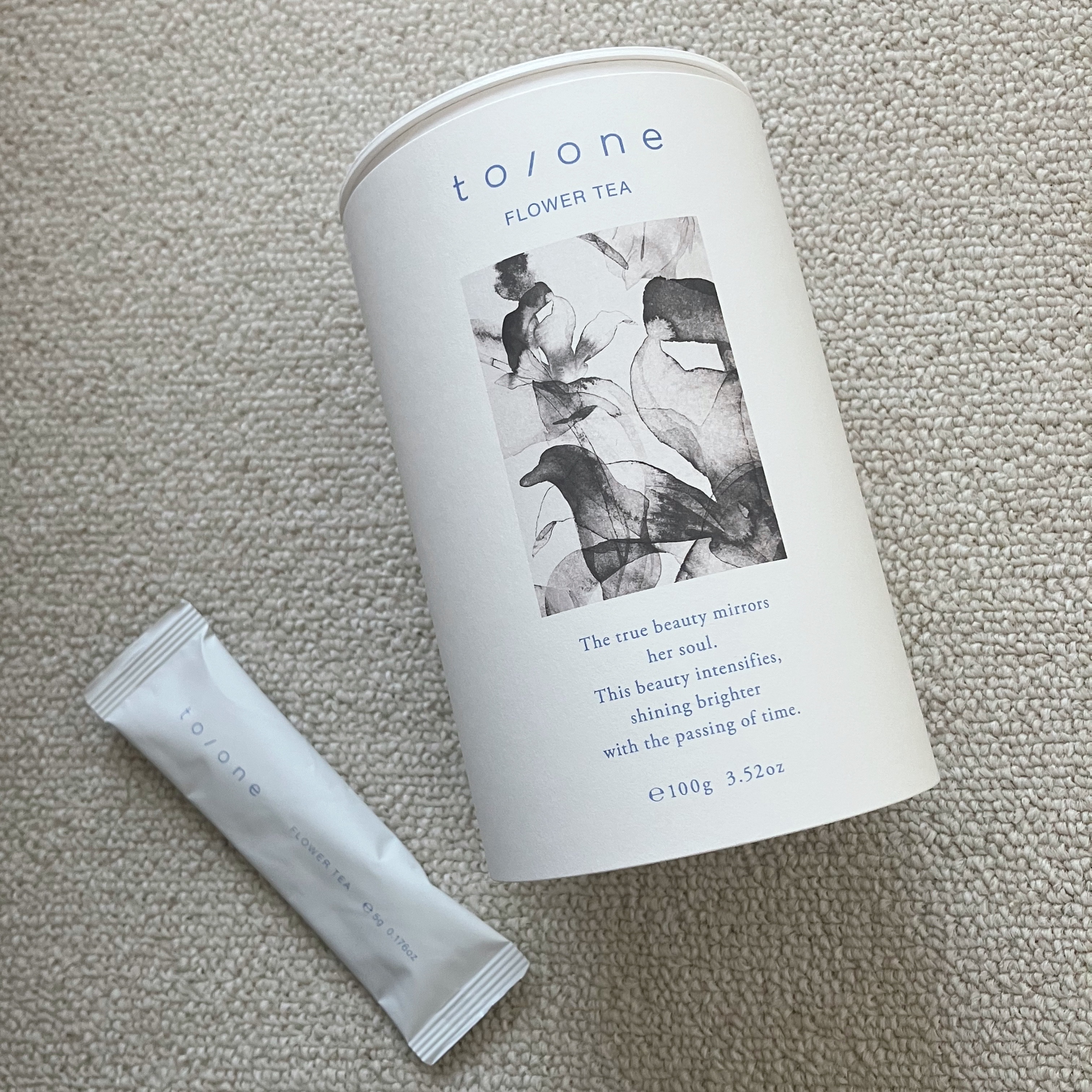 トーン フラワーティー/to/one/ドリンクを使ったクチコミ（2枚目）