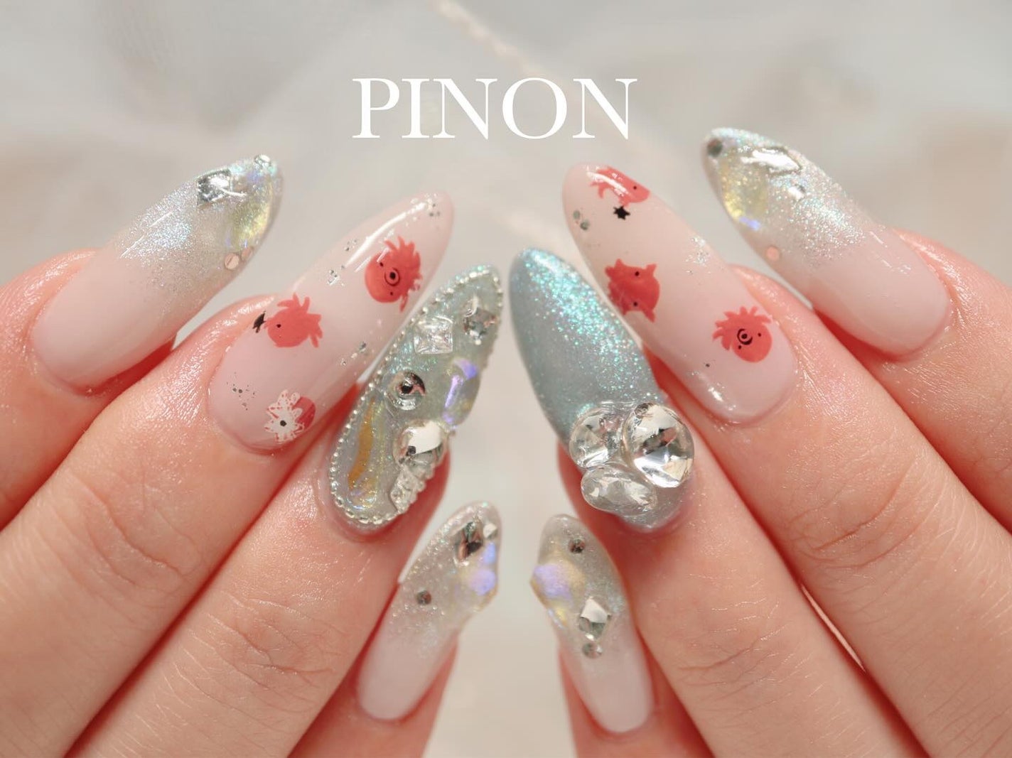 shino on LIPS 「【🐙のおまかせで!】とオーダー頂いたのでタコの中にメンダコを紛..」(1枚目)