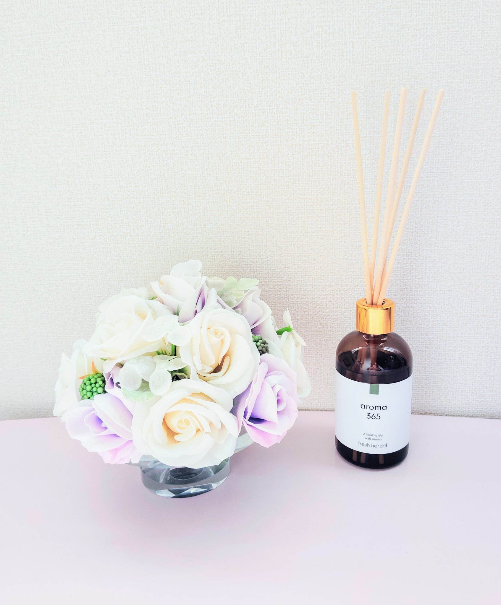 aroma365リードディフューザー/マーガレットジョセフィン /ルームフレグランスを使ったクチコミ（2枚目）