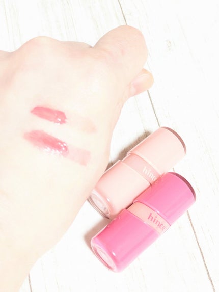 ロウグロウジェルティント/hince/リップティントを使ったクチコミ(4枚目)