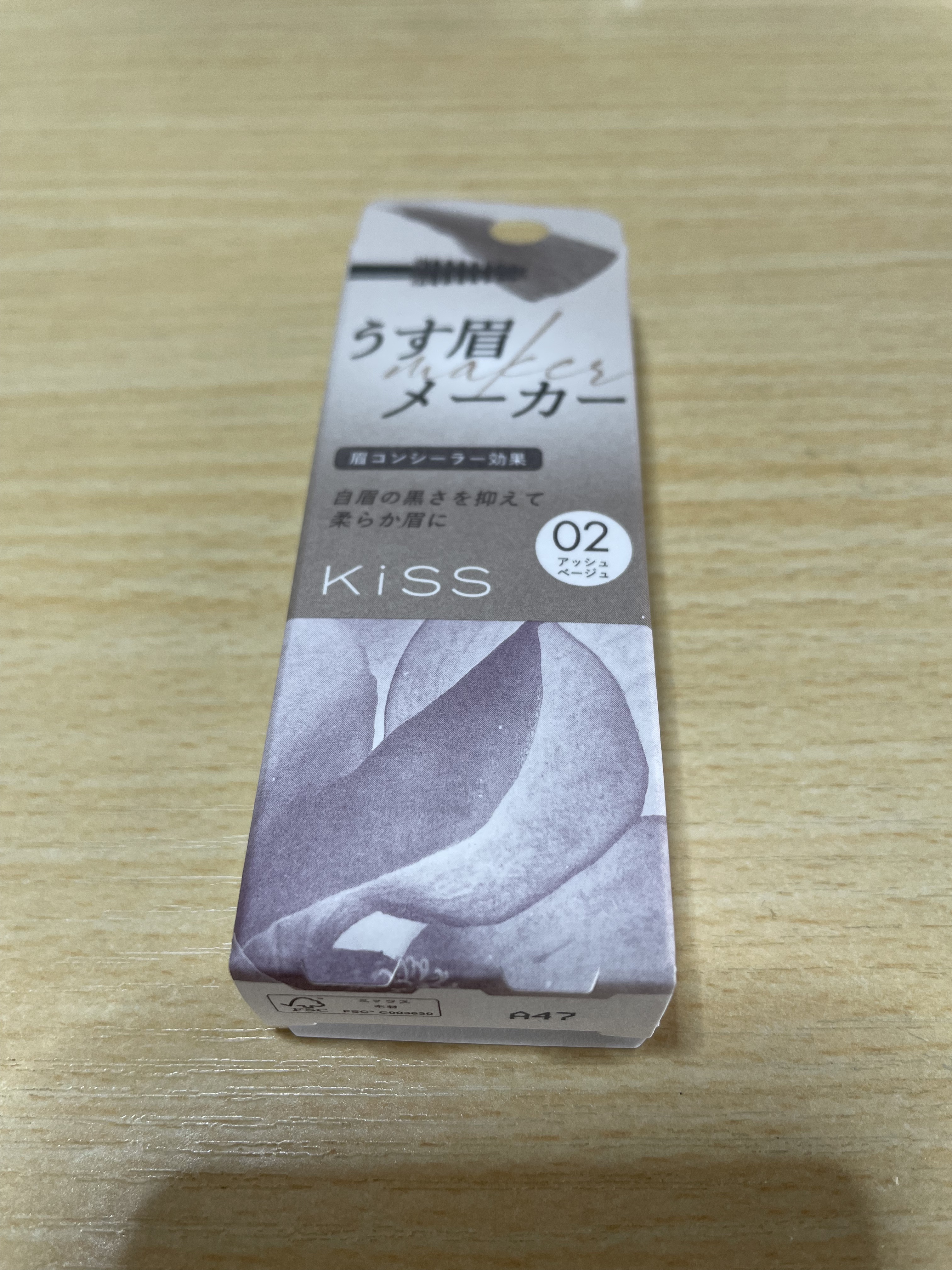 キス うす眉メーカー/KiSS/眉マスカラを使ったクチコミ（1枚目）