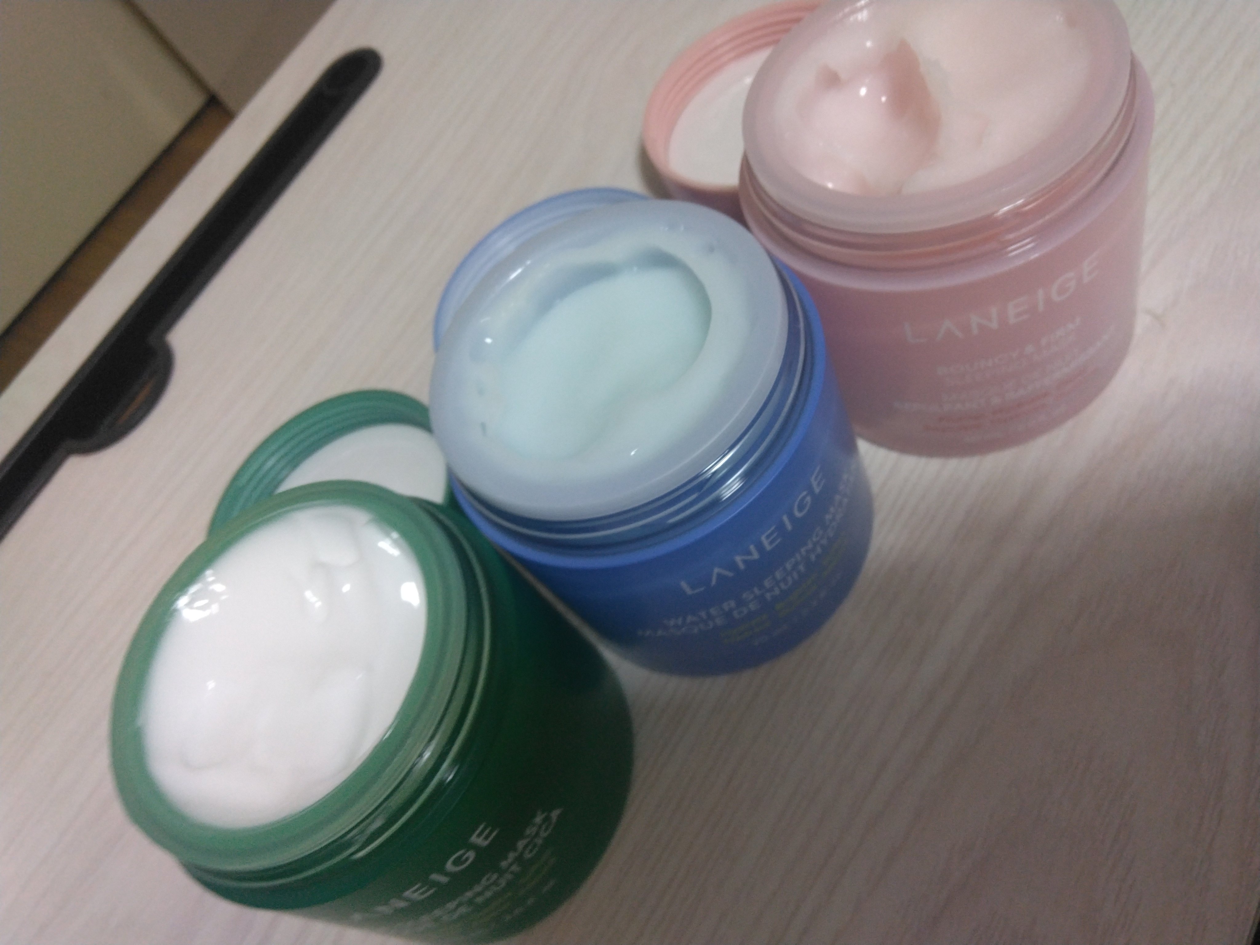 バウンシースリーピングマスク/LANEIGE/フェイスクリームを使ったクチコミ（2枚目）