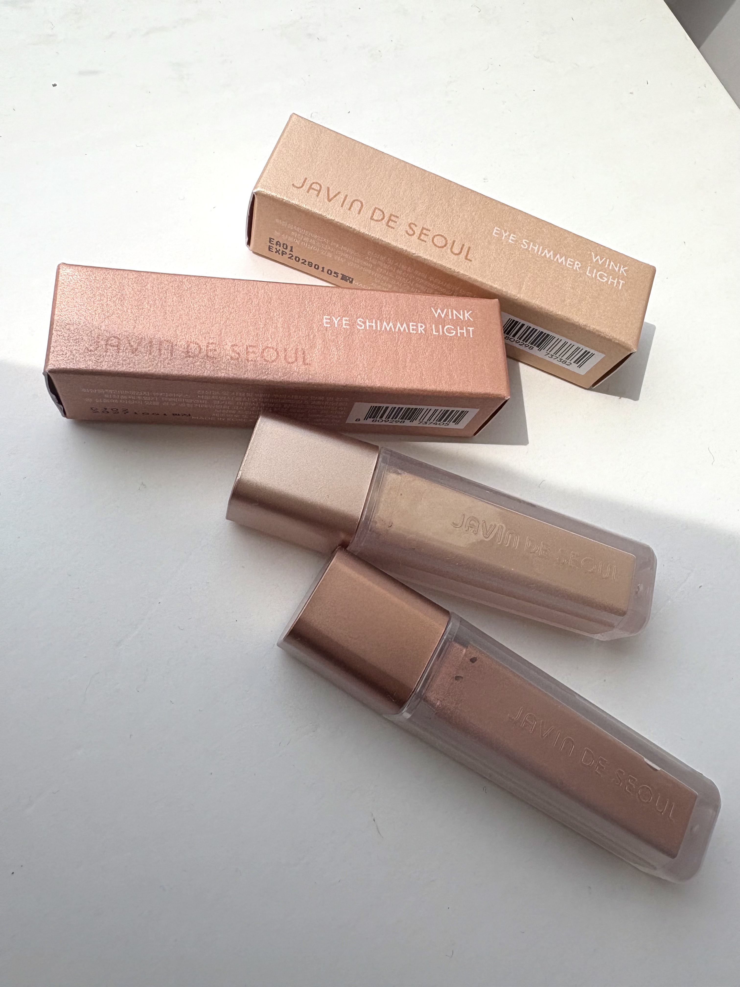 ウィンク アイ シマー ライト/Javin De Seoul/リキッドアイシャドウを使ったクチコミ（1枚目）