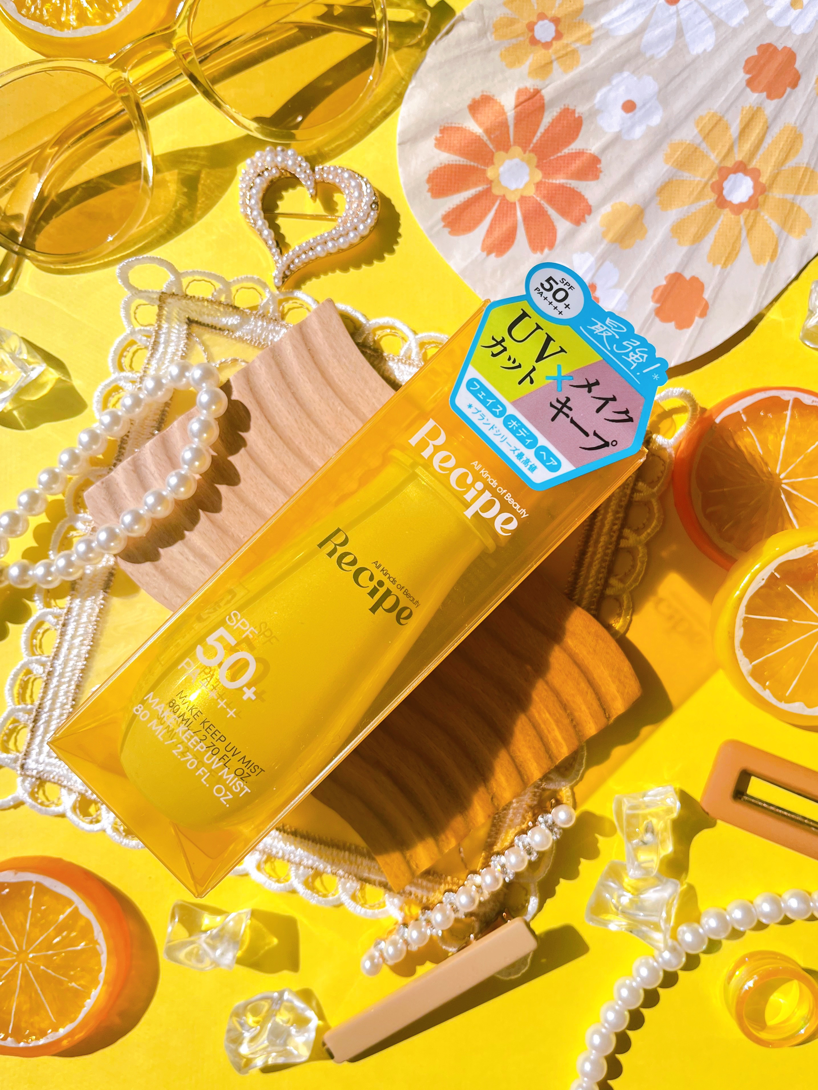 コーセーコスメニエンス メイク キープ ミスト EX + TEAのクチコミ「2025年5月3日より日本初上陸🇯🇵

韓国と日本が共同開発した
大人気メイクキープUVミスト.....」（1枚目）