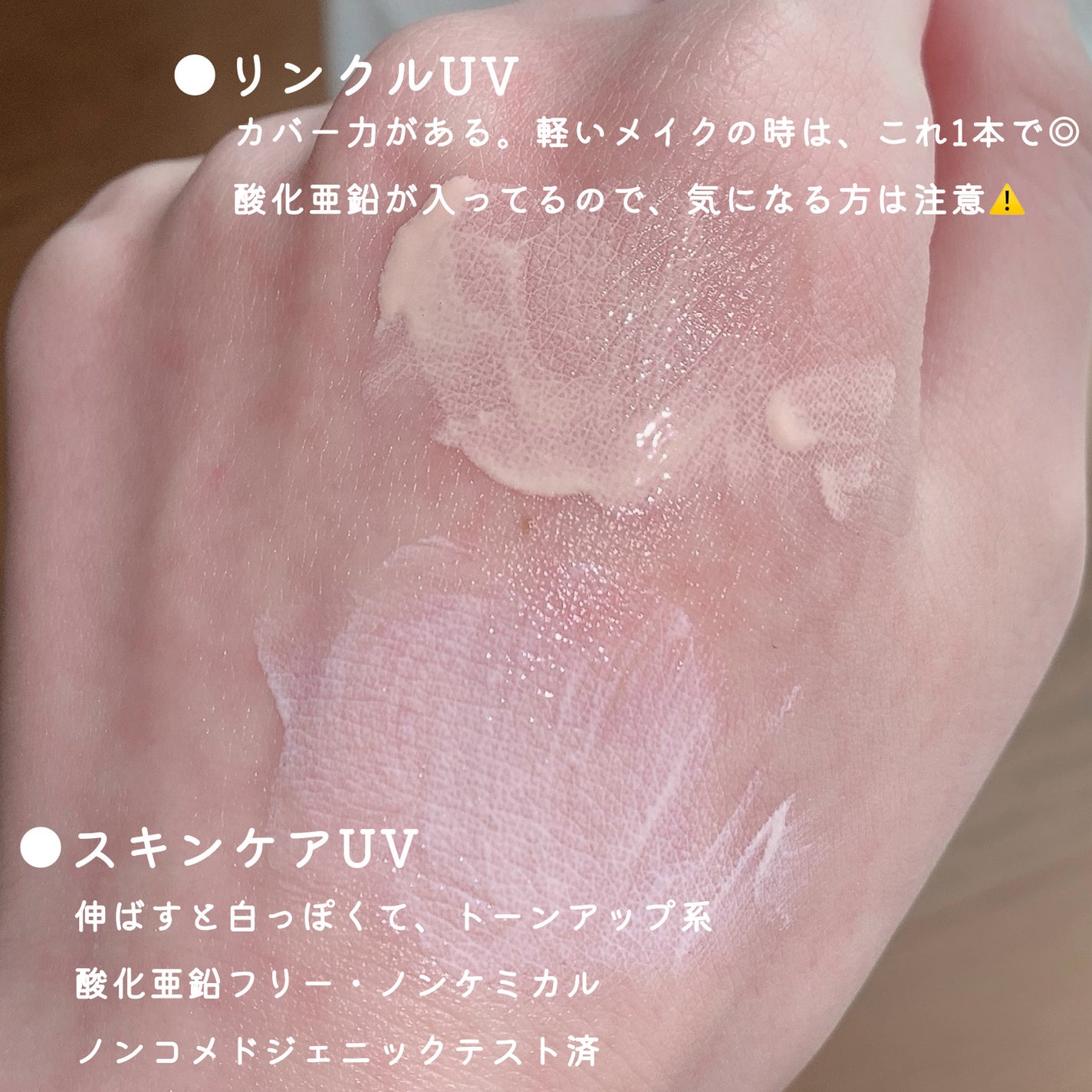 リンクルUV乳液/なめらか本舗/日焼け止めミルクを使ったクチコミ(3枚目)