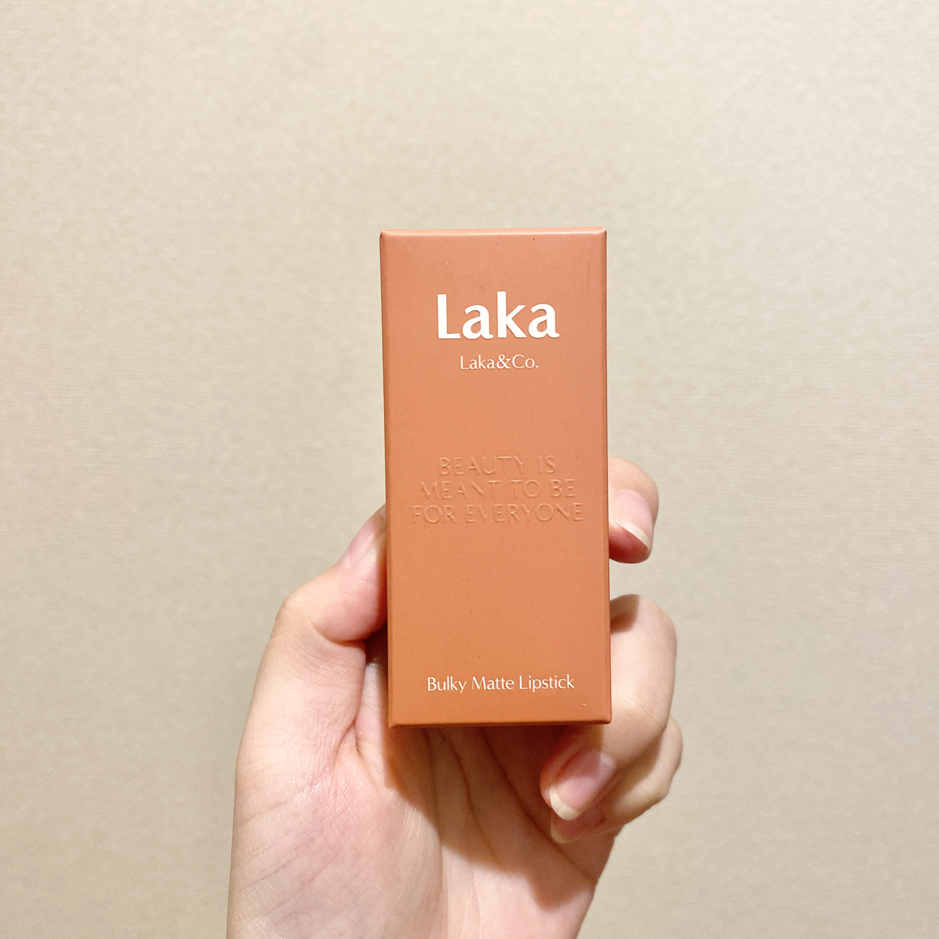 バルキーマットリップスティック/Laka/口紅を使ったクチコミ（2枚目）