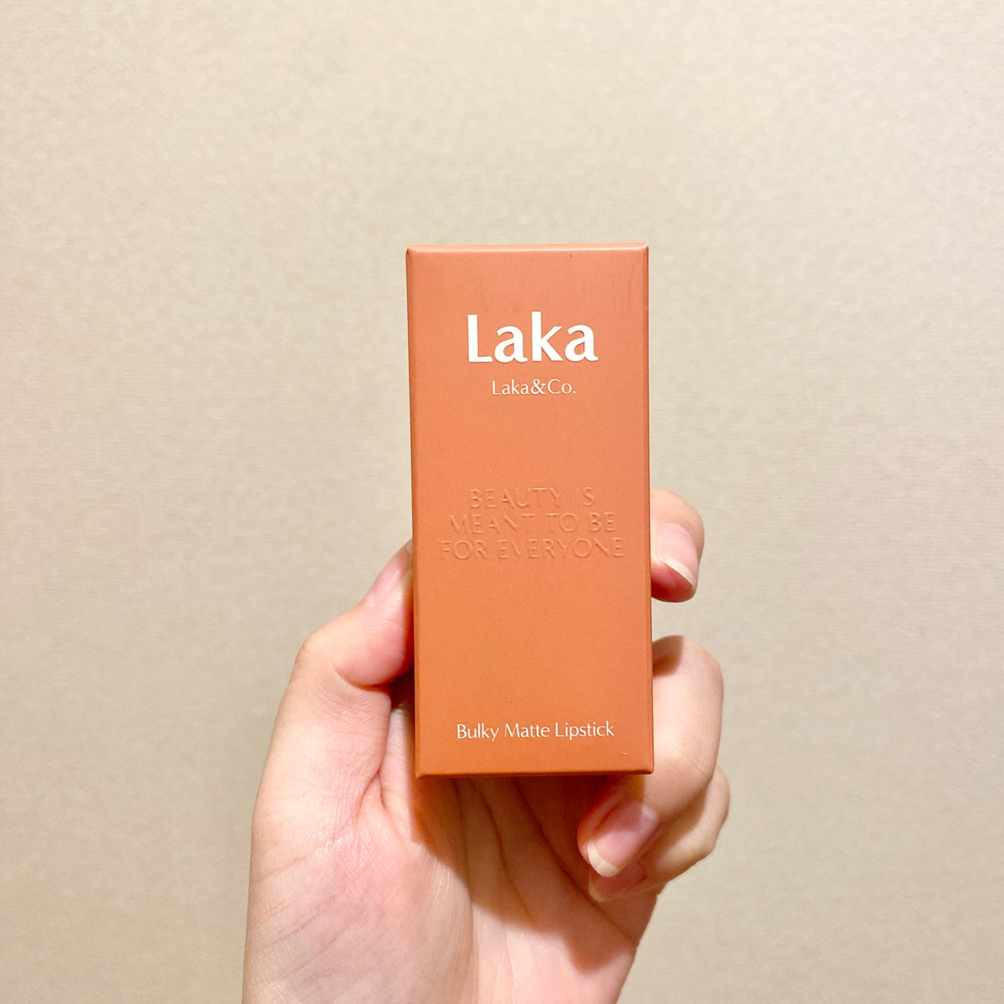 バルキーマットリップスティック/Laka/口紅を使ったクチコミ(2枚目)