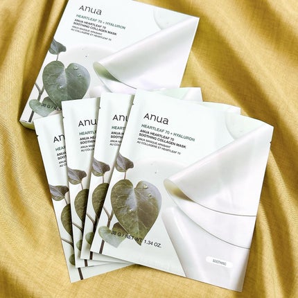 ドクダミ70スージングコラーゲンマスク/Anua/シートマスク・パックを使ったクチコミ(1枚目)