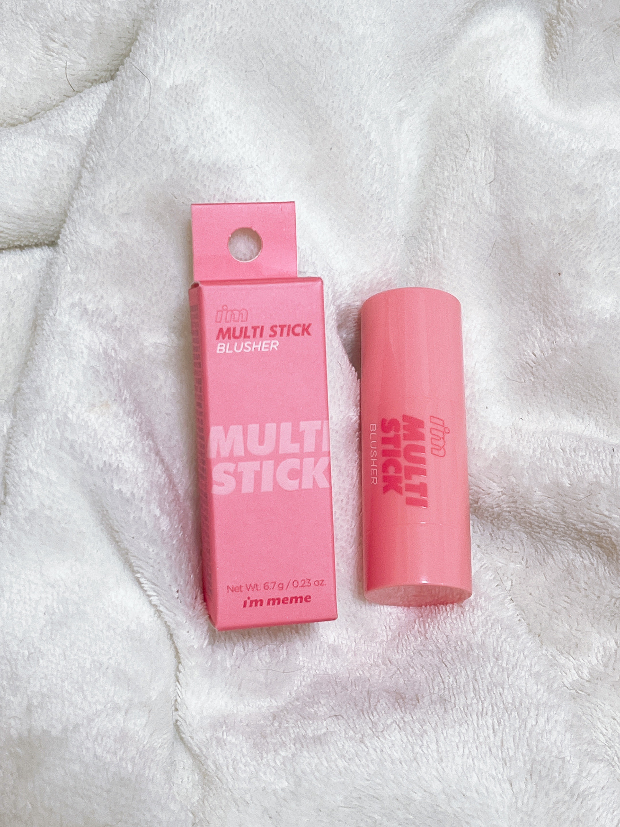 アイムマルチスティックブラッシャー/i’m meme/ジェル・クリームチークを使ったクチコミ（1枚目）