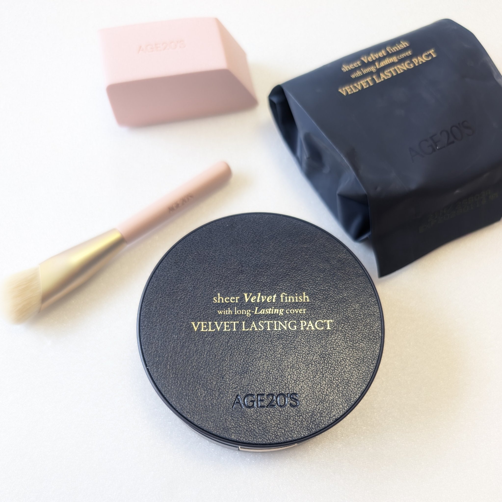 ヴェルヴェットラスティングパクト/AGE20’s/その他ファンデーションを使ったクチコミ（3枚目）