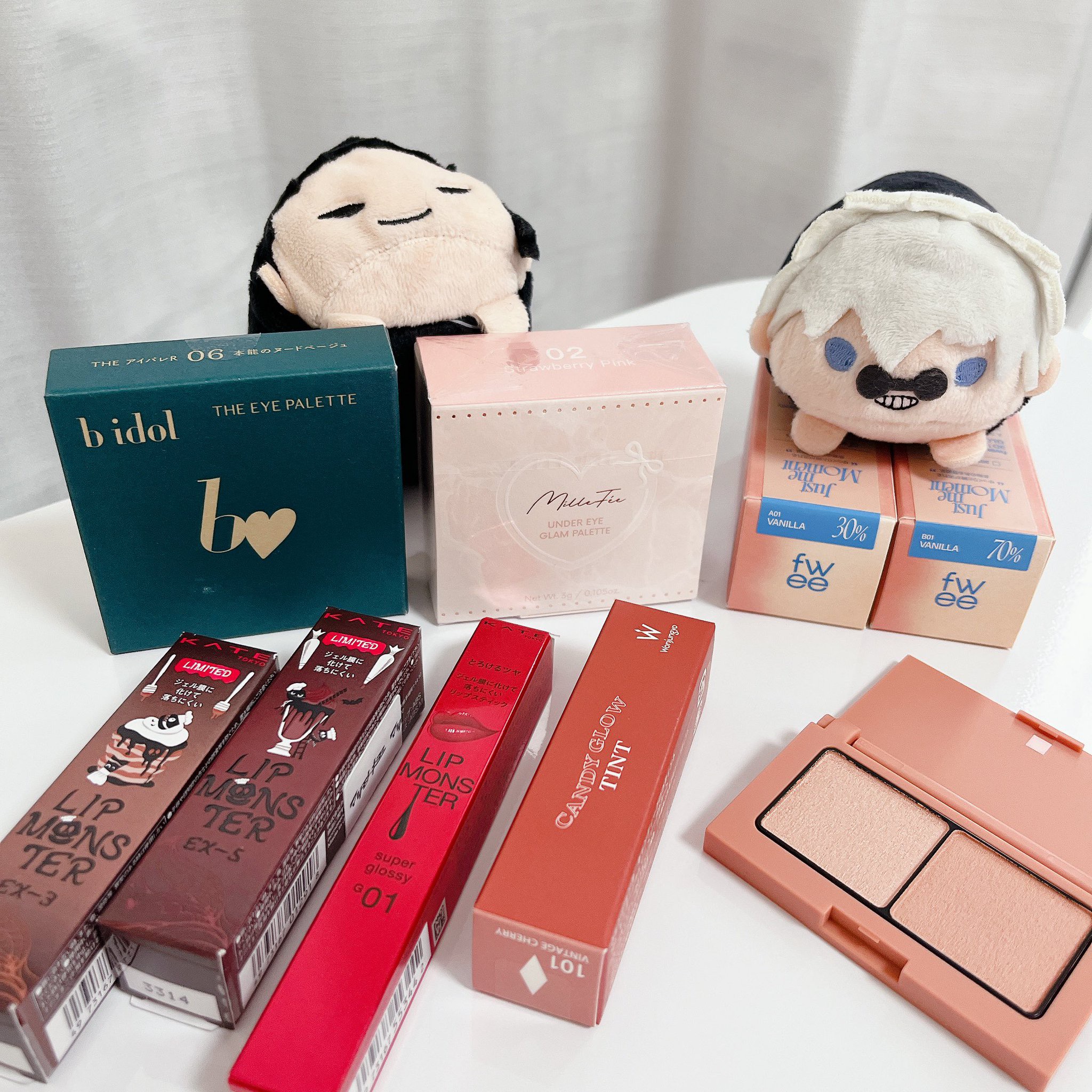 THE アイパレR/b idol/アイシャドウパレットを使ったクチコミ（1枚目）