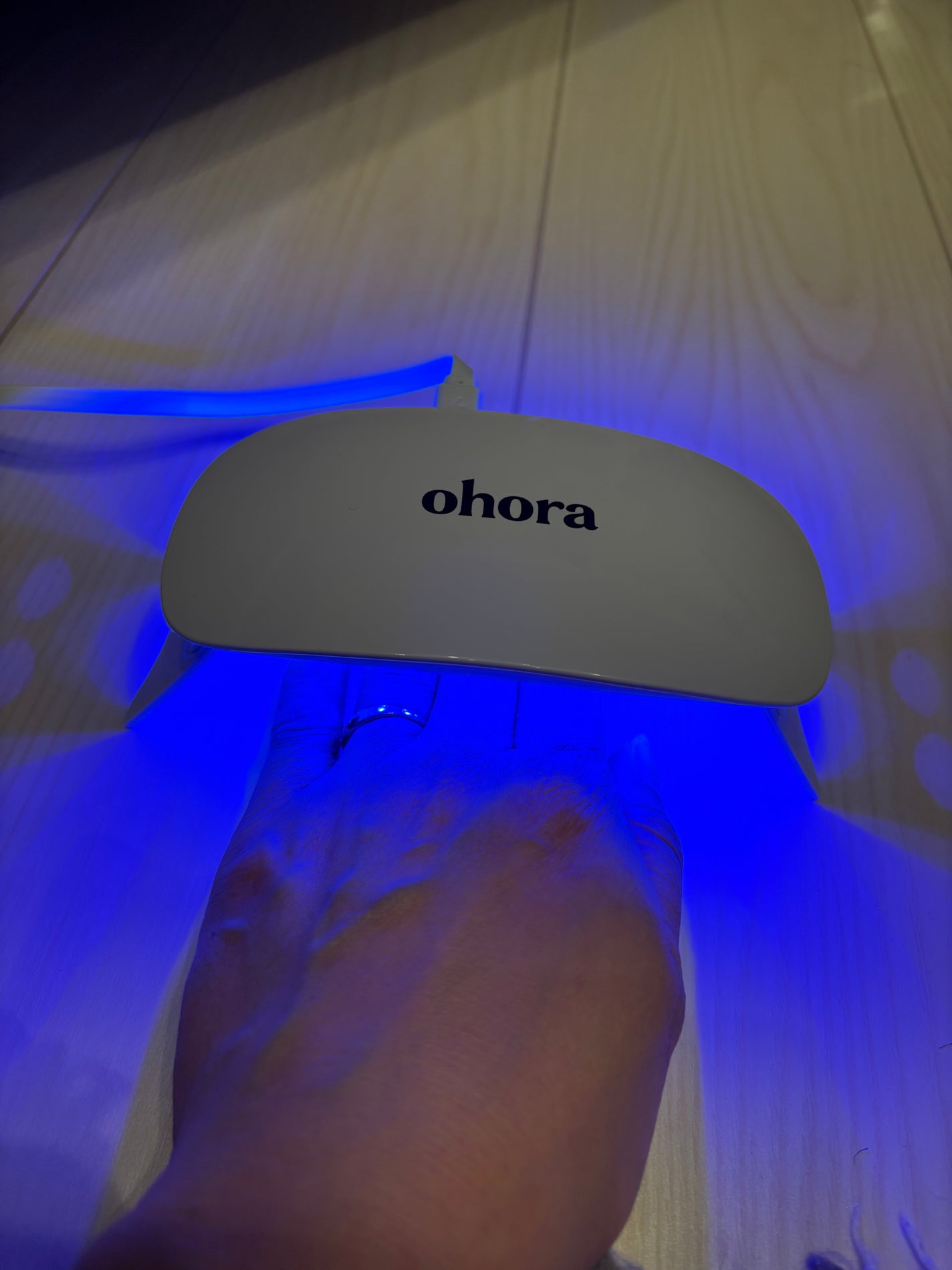 セミキュアジェルネイル(ハンド)/ohora/ネイルシールを使ったクチコミ(3枚目)